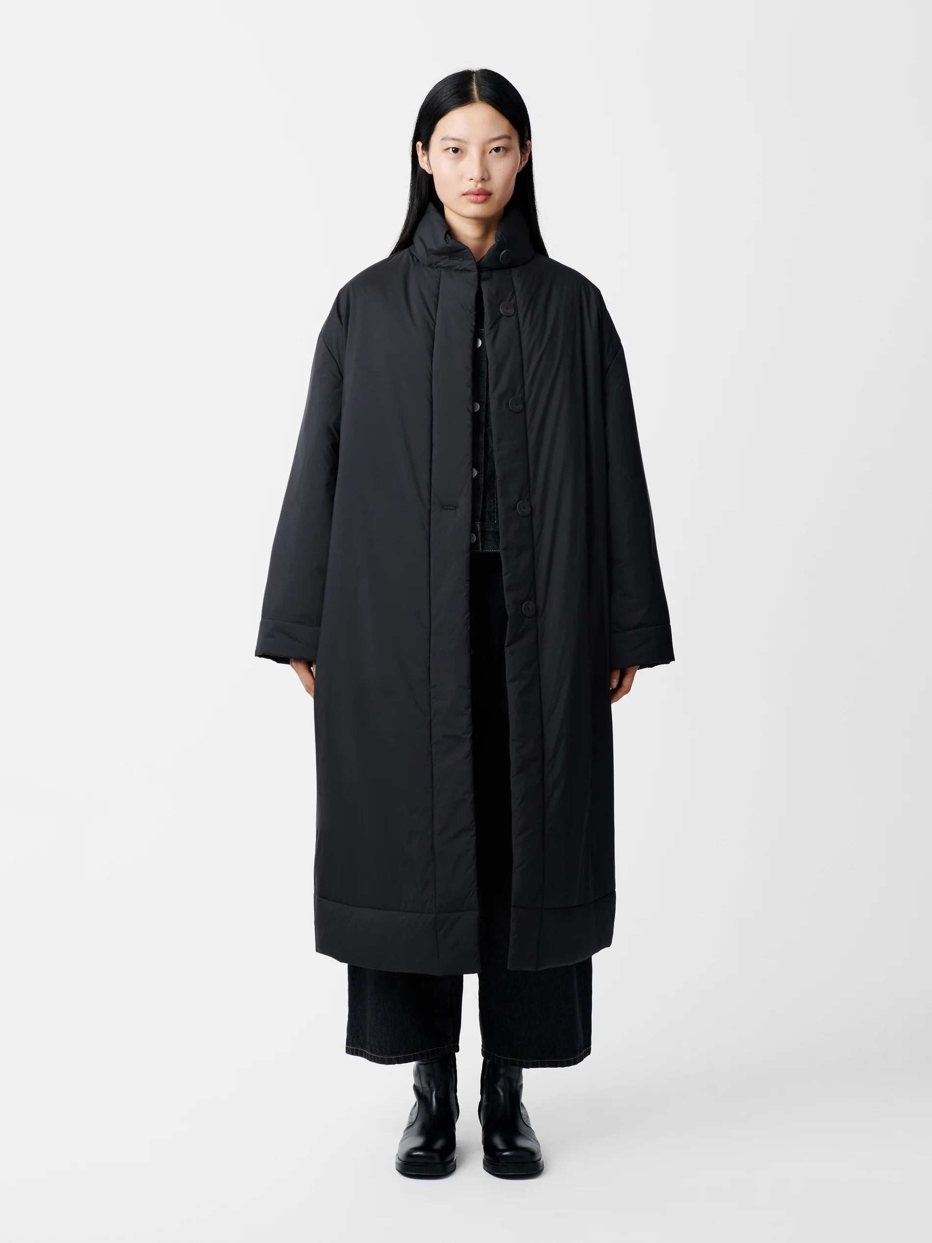 PALLAN COAT - BLACK