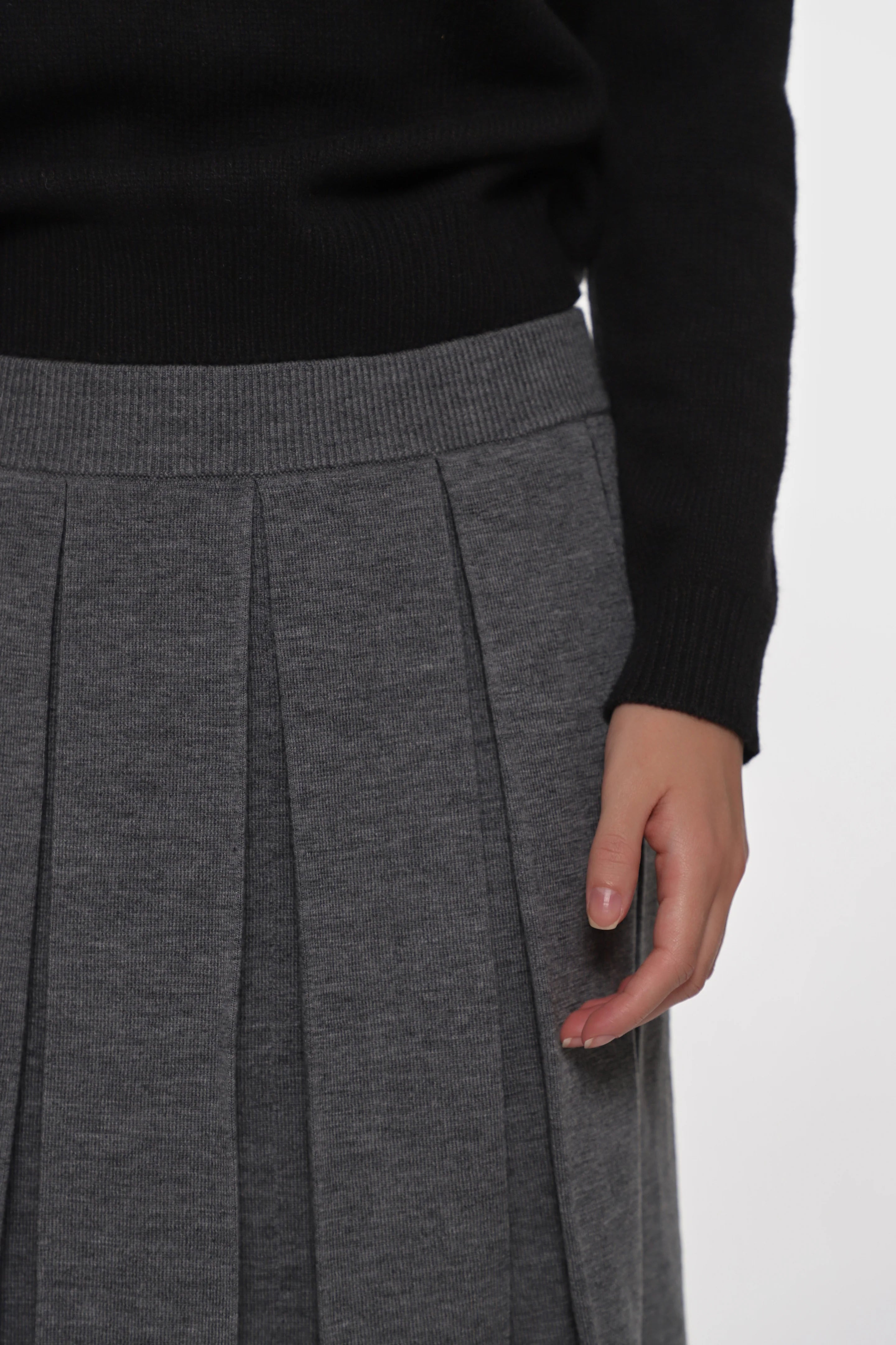 FISHERS SKIRT - GRAY