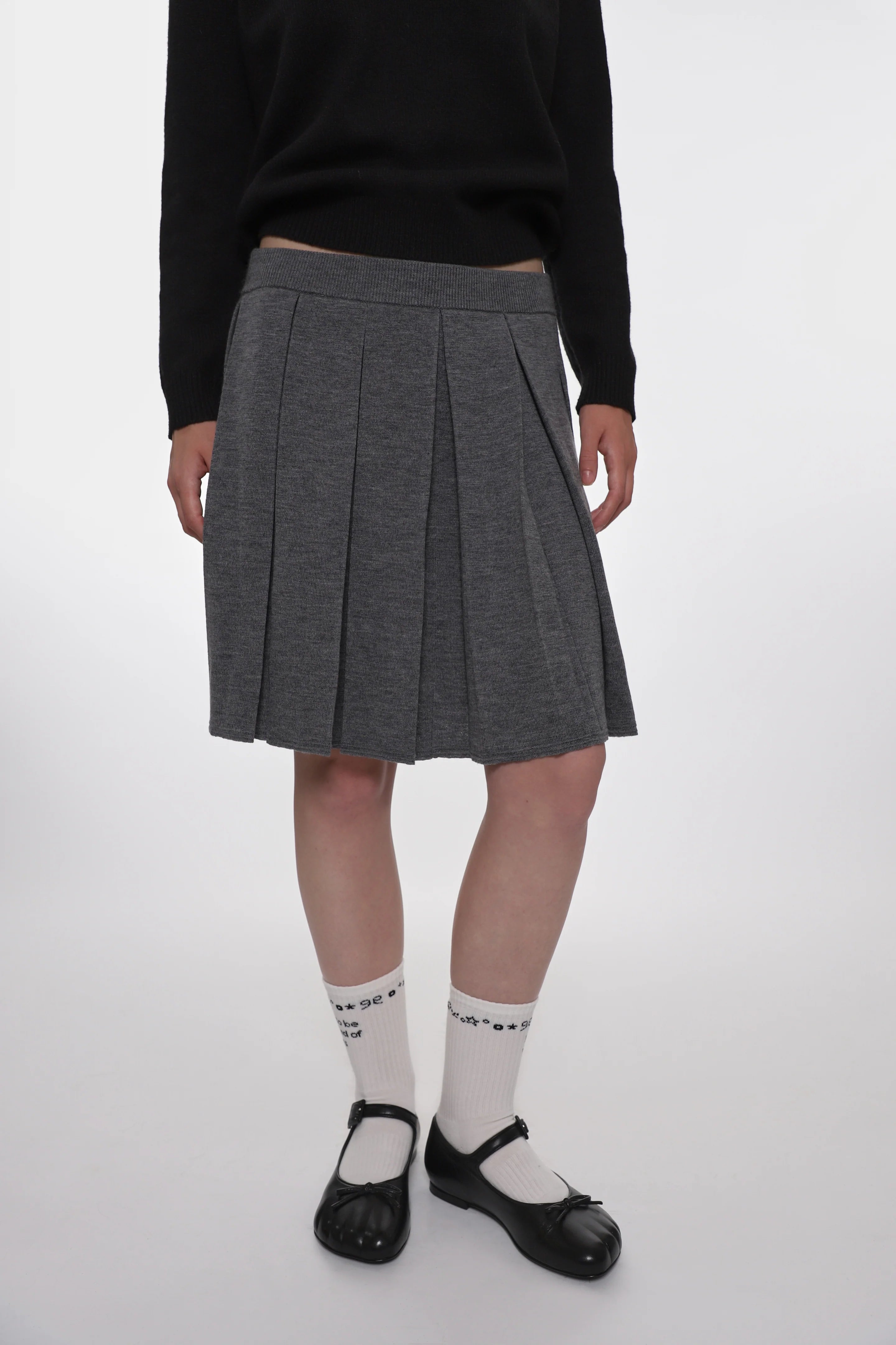 FISHERS SKIRT - GRAY