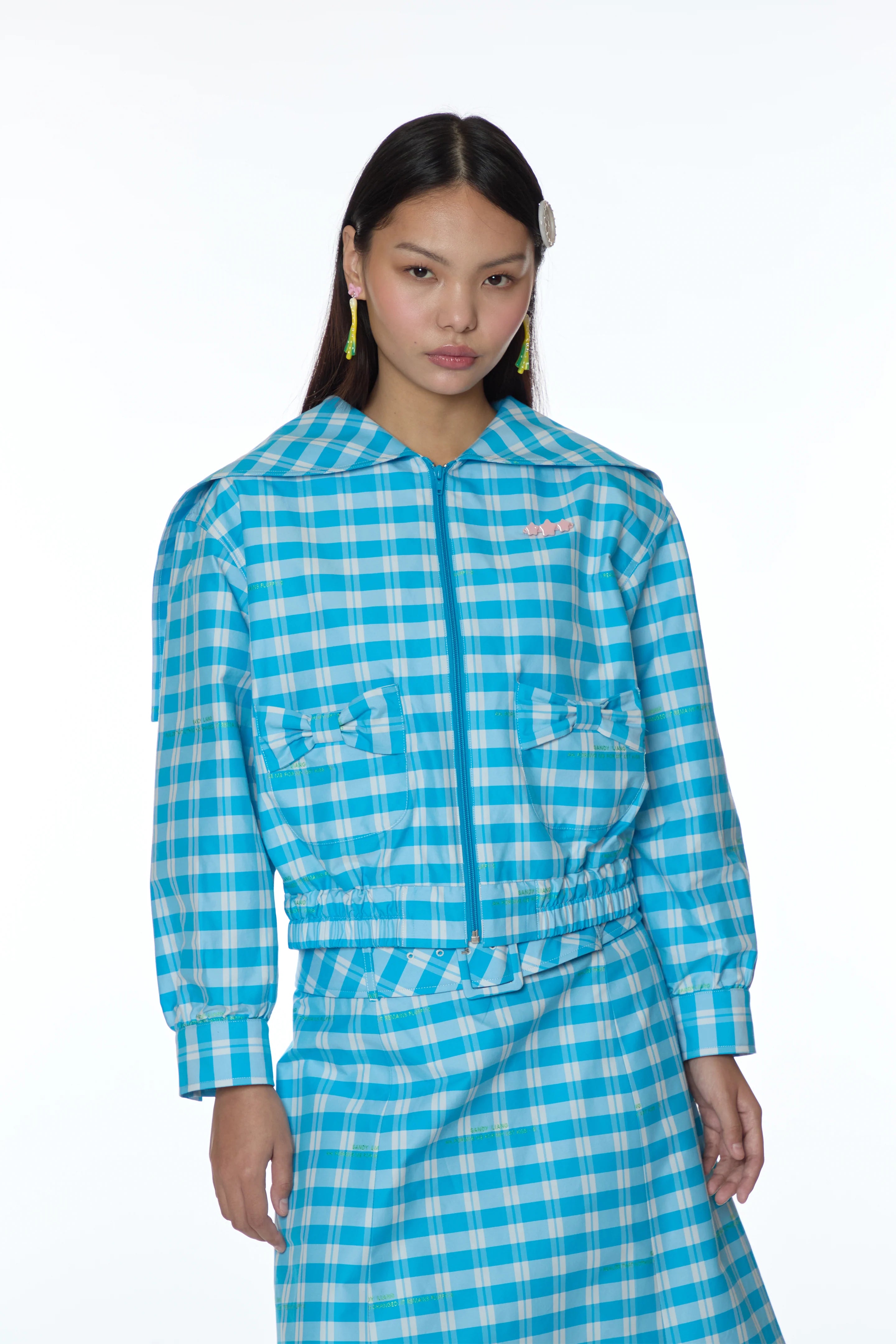 FARRO JACKET - BLUE MULTI