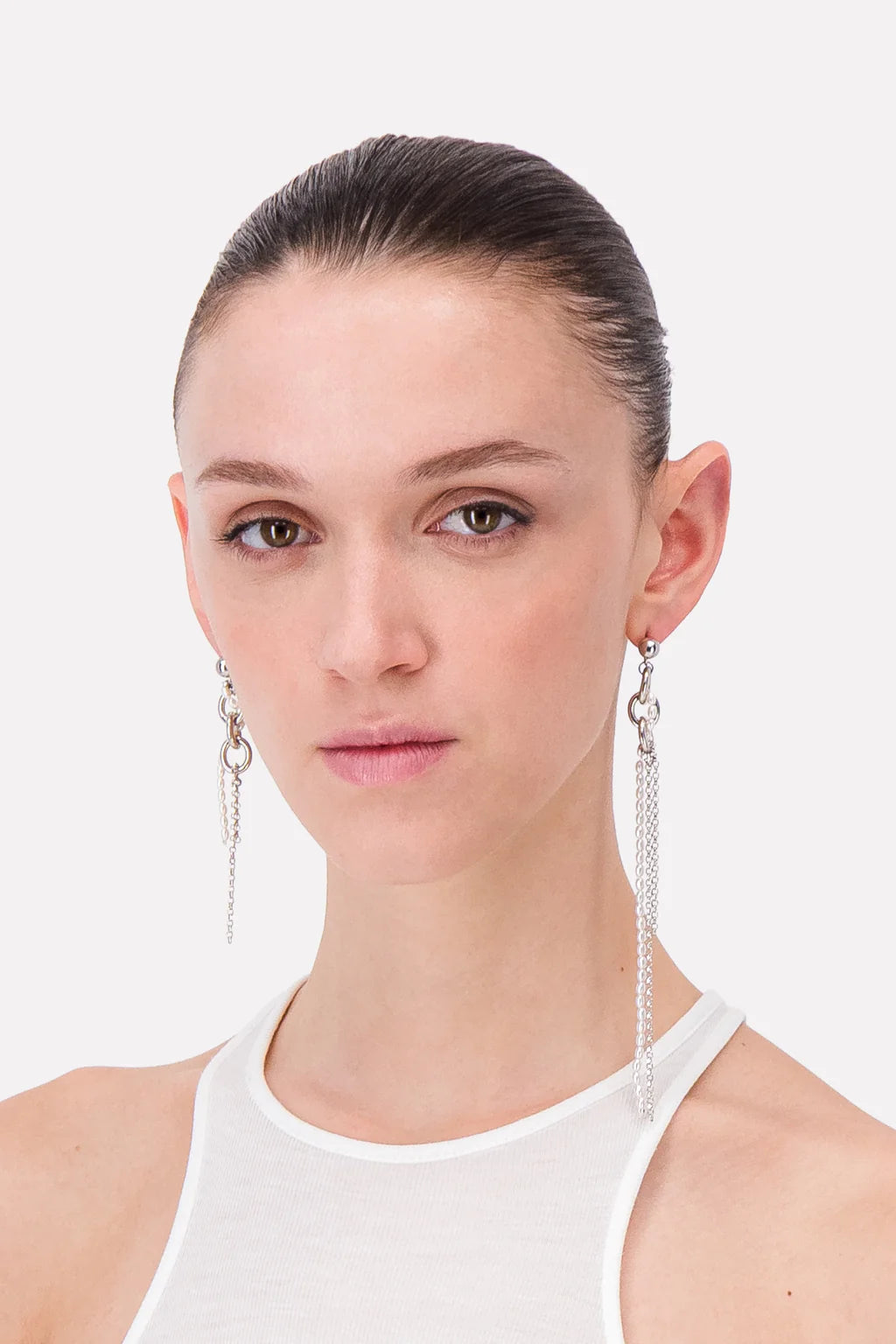 SALEM EARRINGS - PALLADIUM