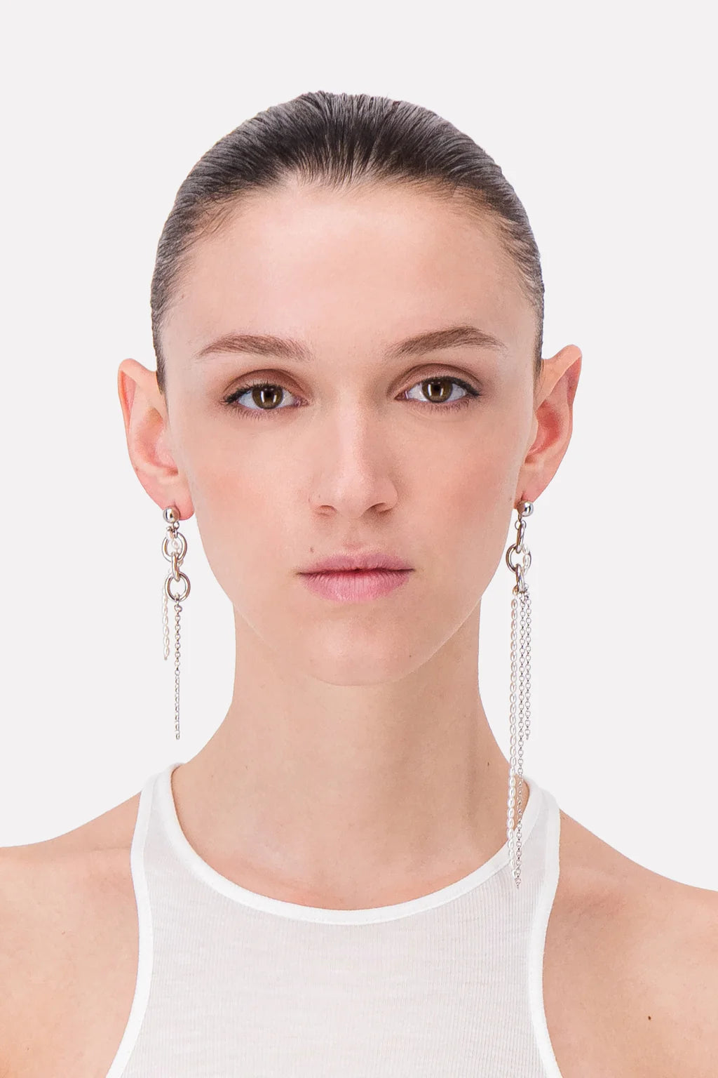 SALEM EARRINGS - PALLADIUM