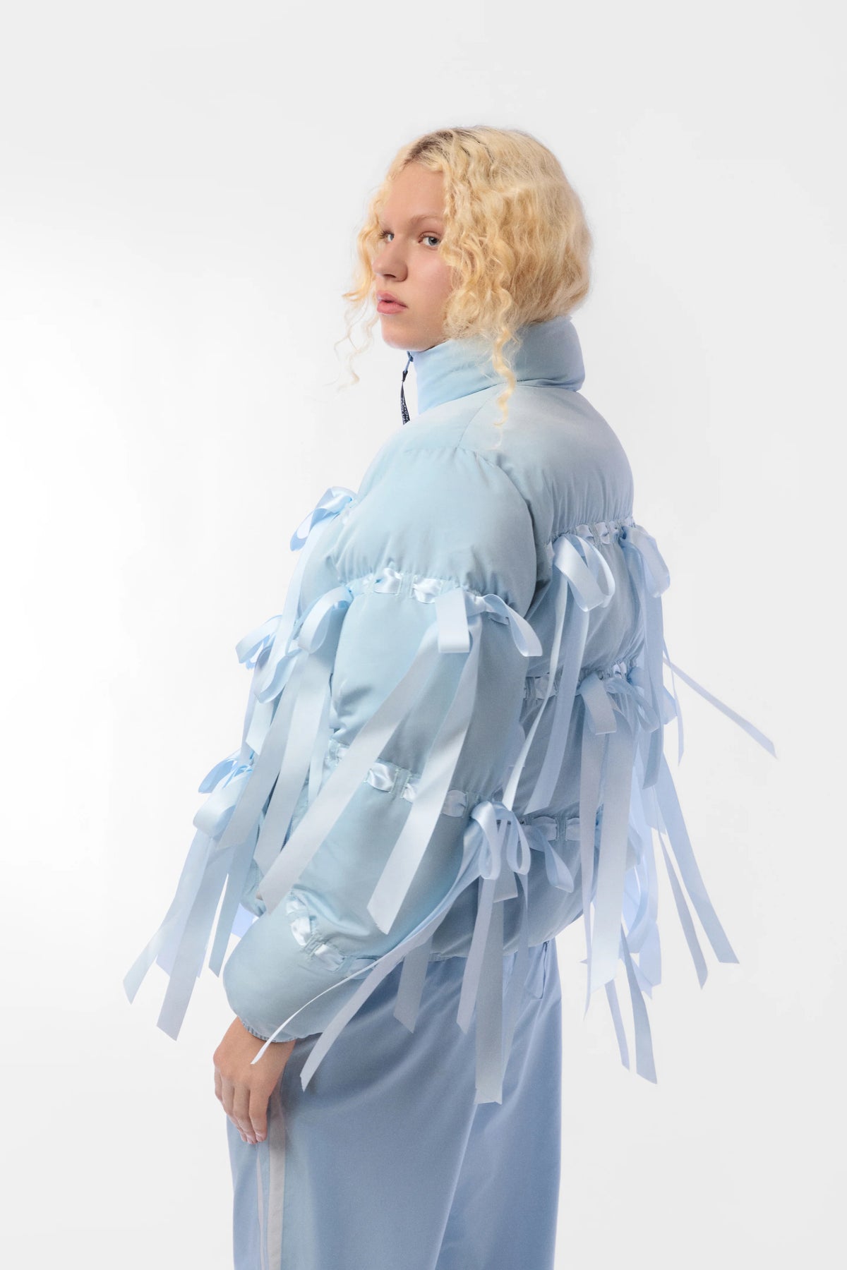 VISBY PUFFER - BABY BLUE