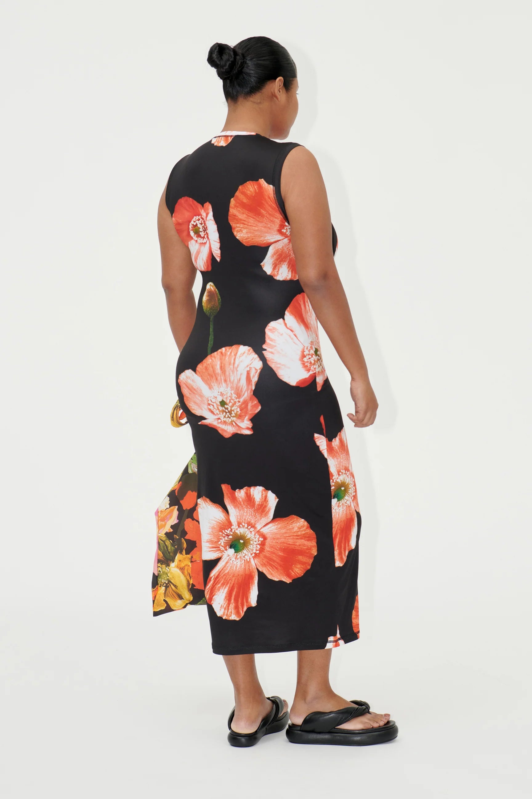 DANYA DRESS - OPIUM POPPIES