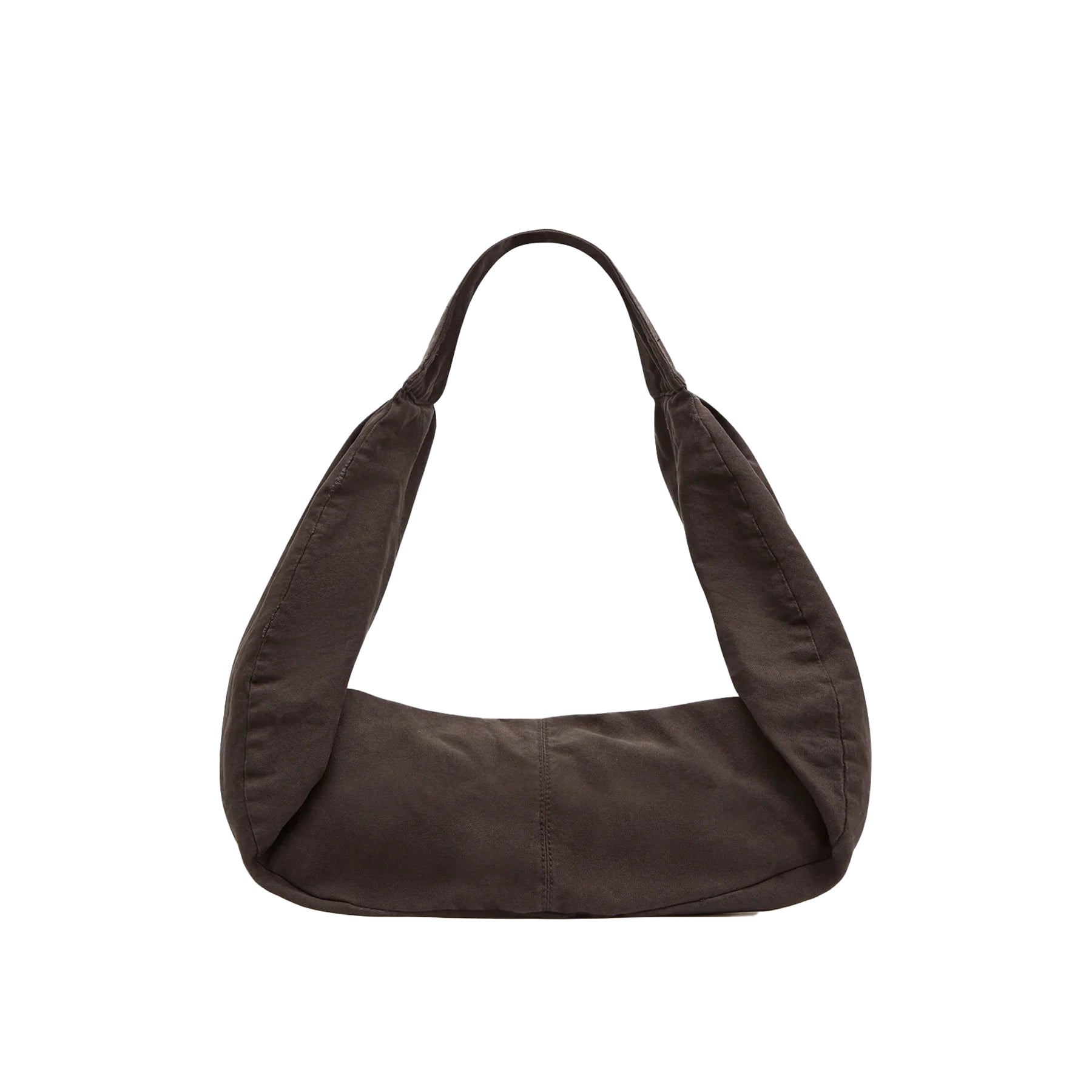 CANVAS LARGE CROSSBODY BAG - ASH