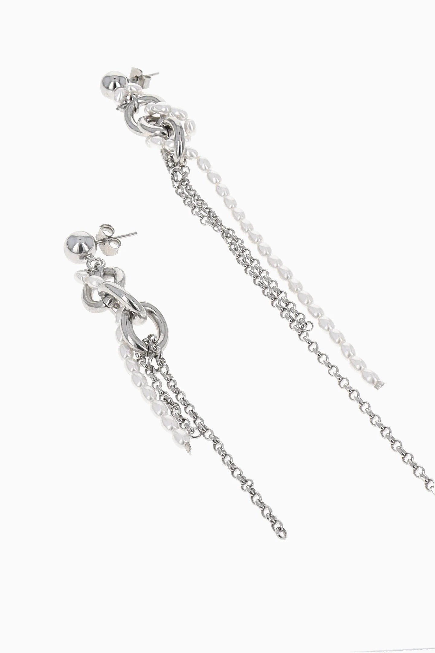 SALEM EARRINGS - PALLADIUM