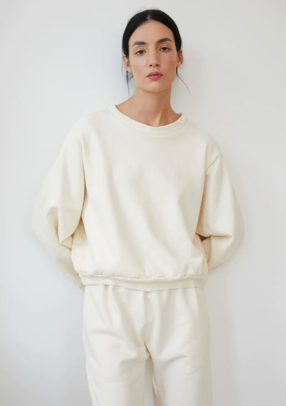 WINTER EASY SWEATSHIRT - NATURAL