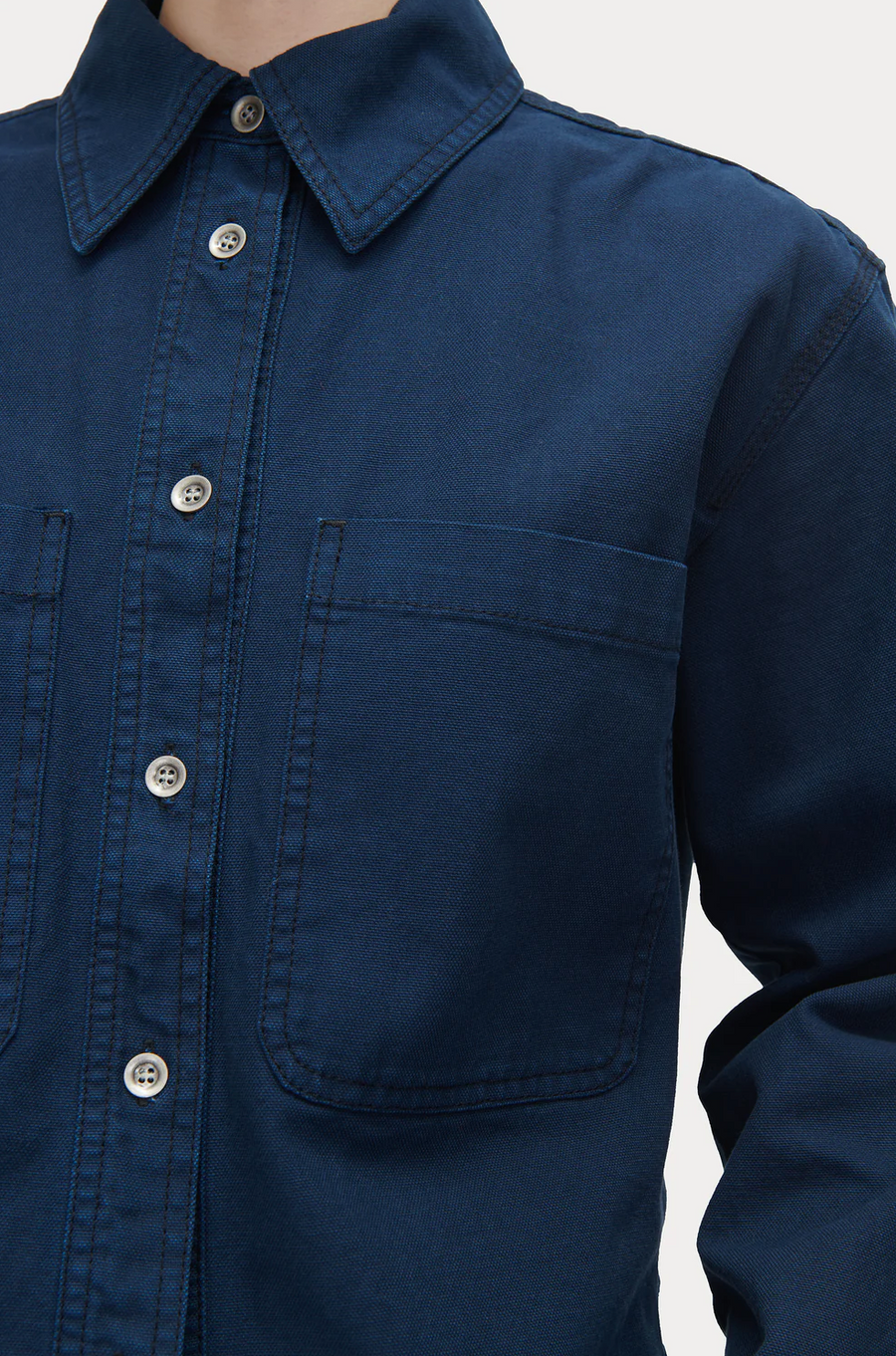 PASCAL TOP - INDIGO