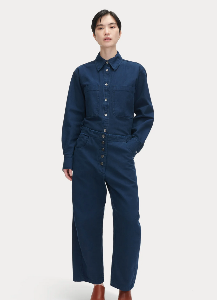 ELKIN PANT - INDIGO CANVAS