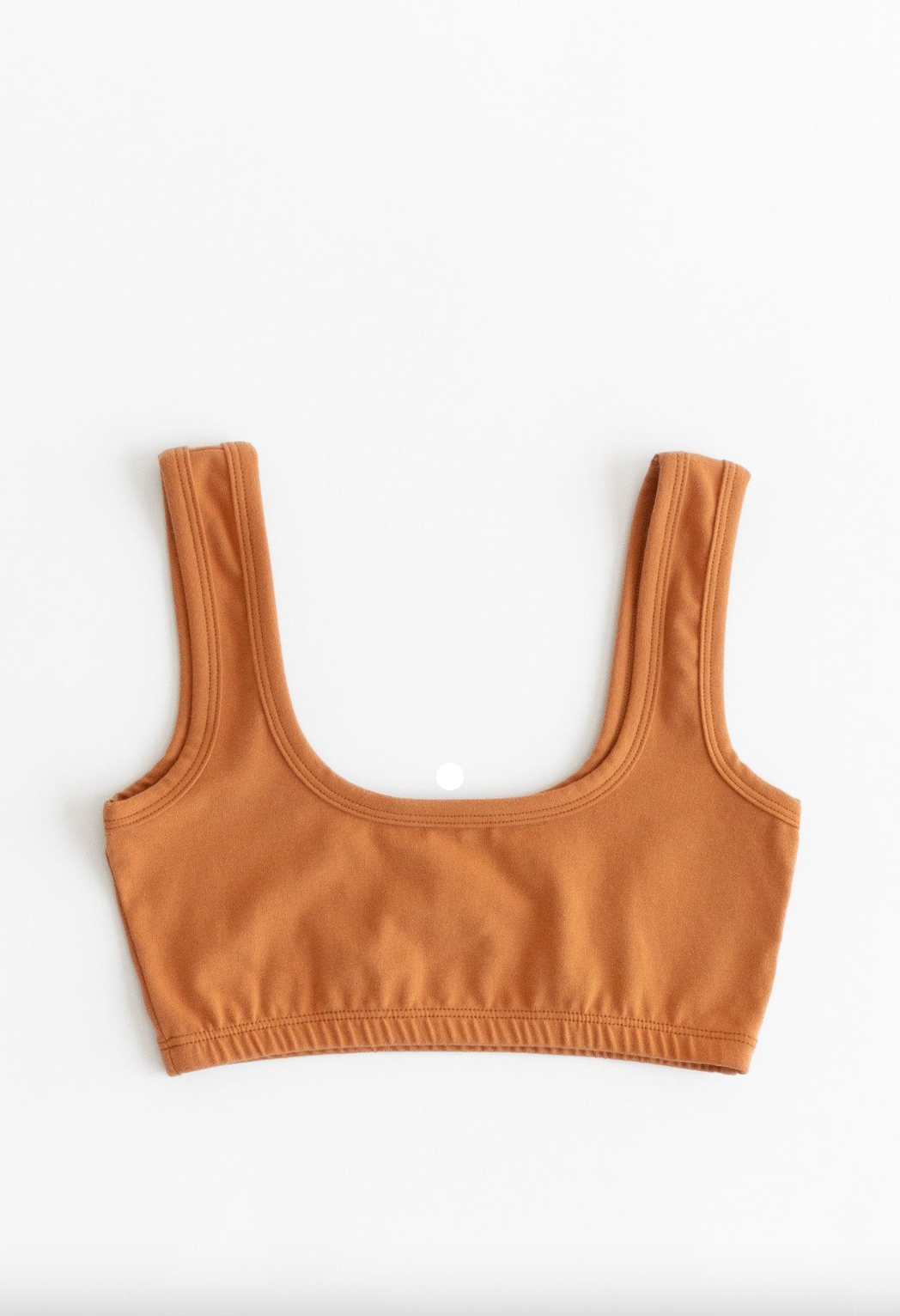 WIDE STRAP BRA - TAMARIND