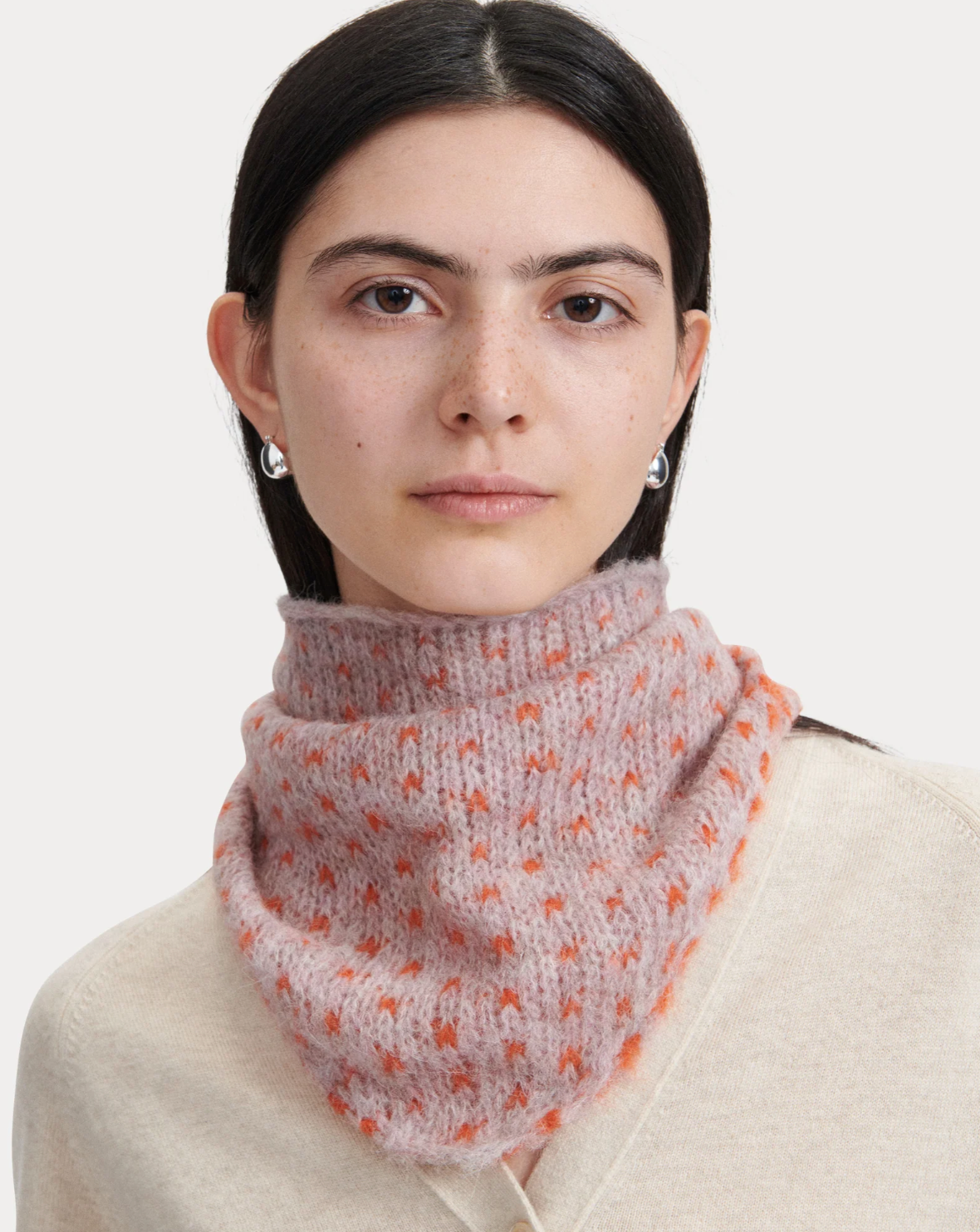 VETTA SCARF - LAVENDER MULTI