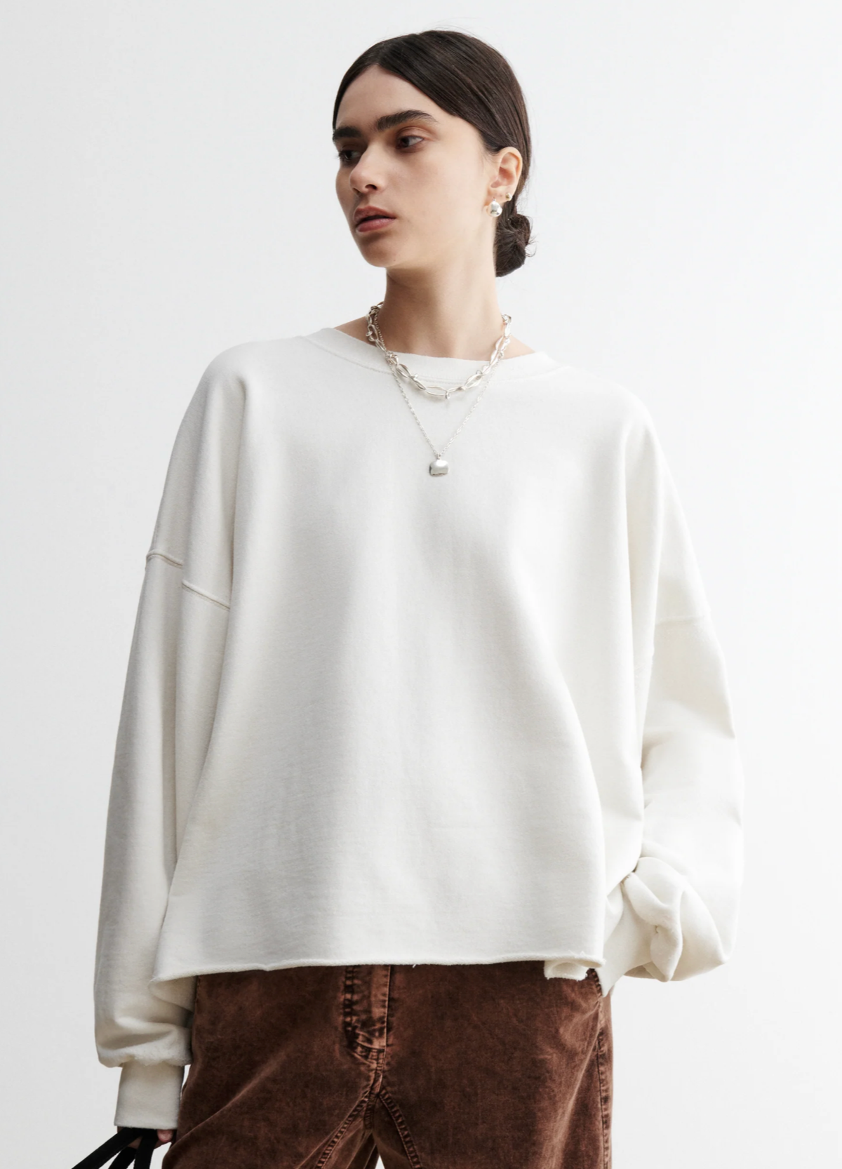 FONDER SWEATSHIRT - DIRTY WHITE