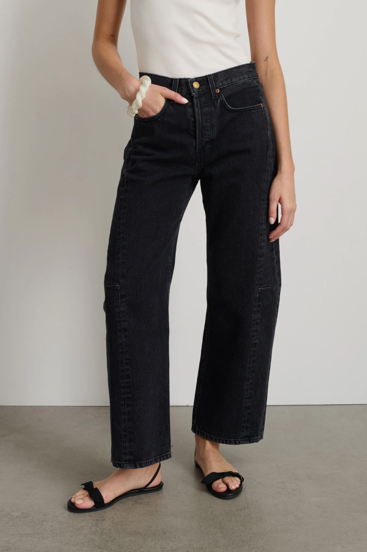 SLIM LASSO JEAN - STIL BLACK