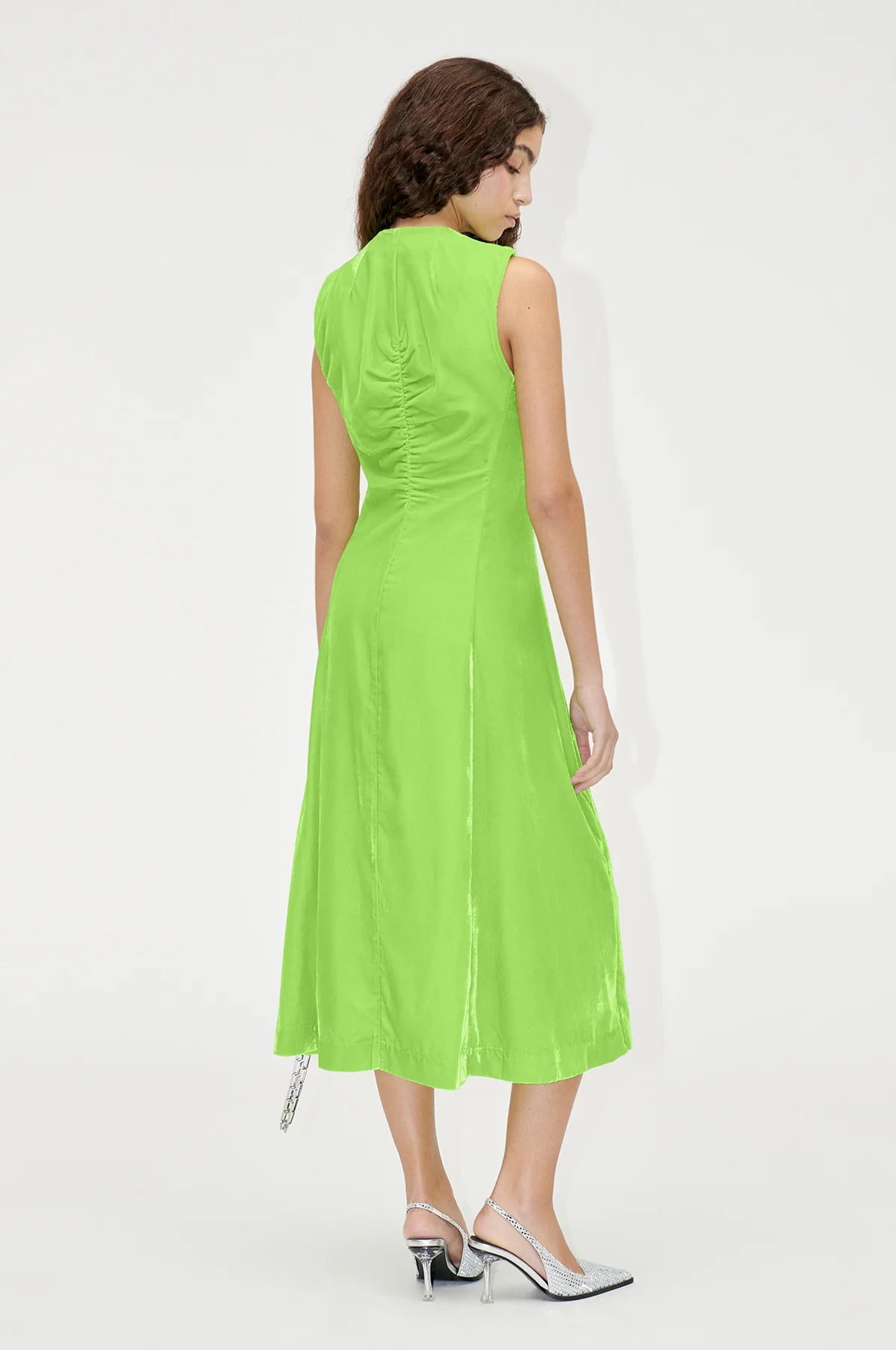 AUSTYN DRESS - NEON GREEN