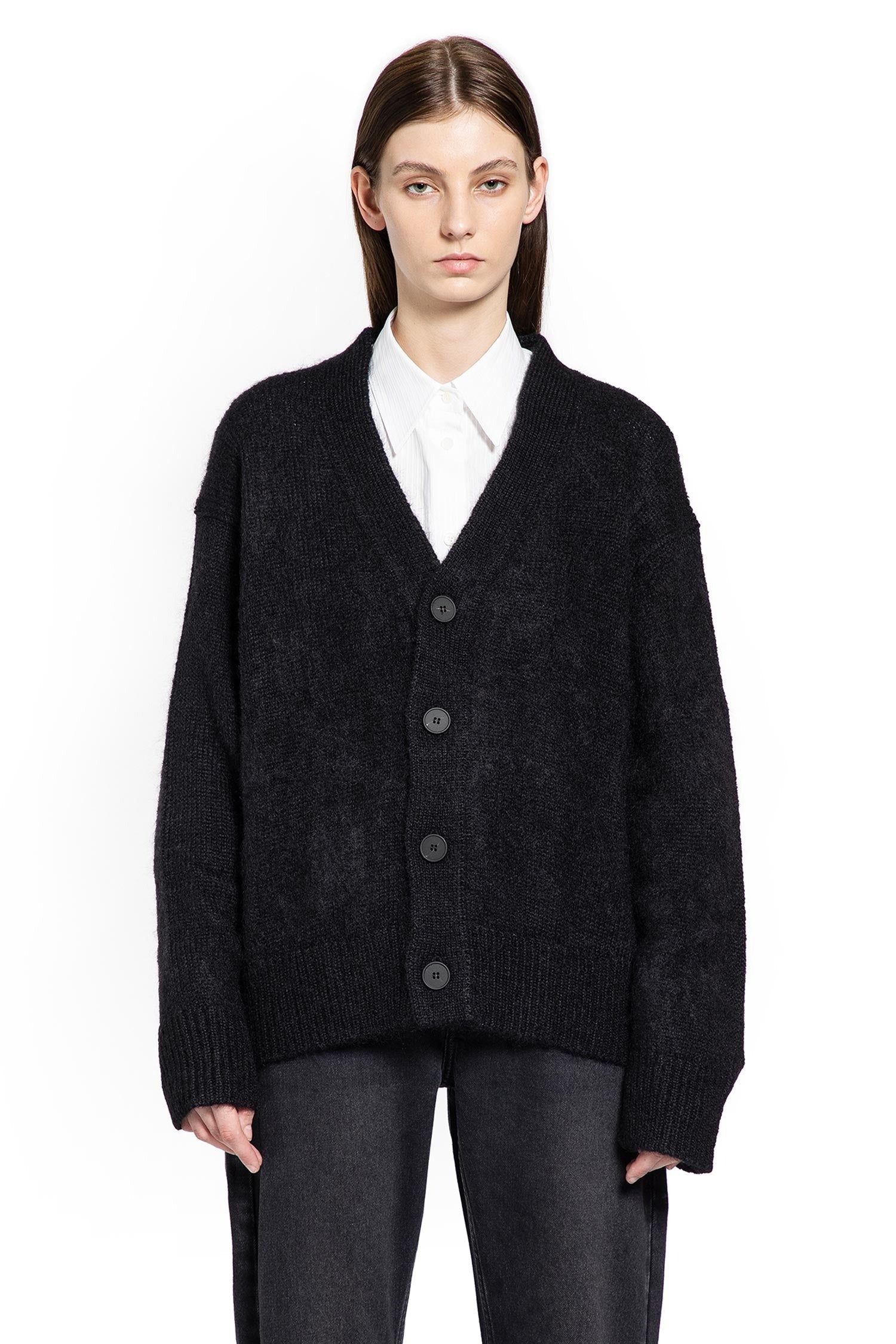 TREY CARDIGAN - BLACK