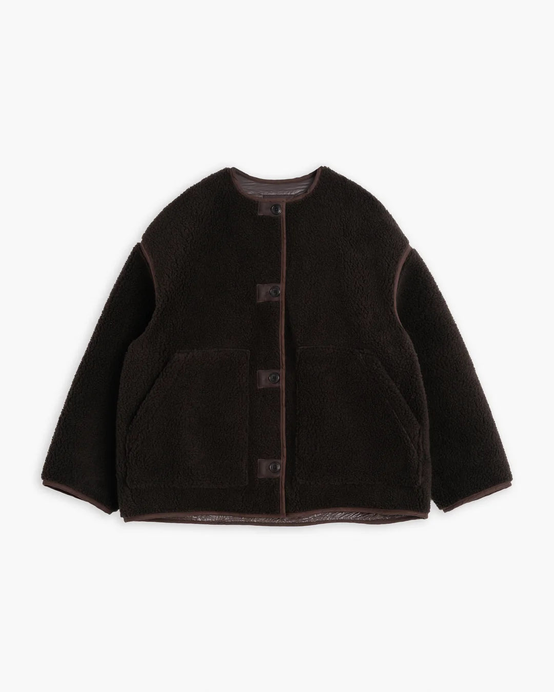 SOLAR JACKET - PIUMINO NYLON - BROWN