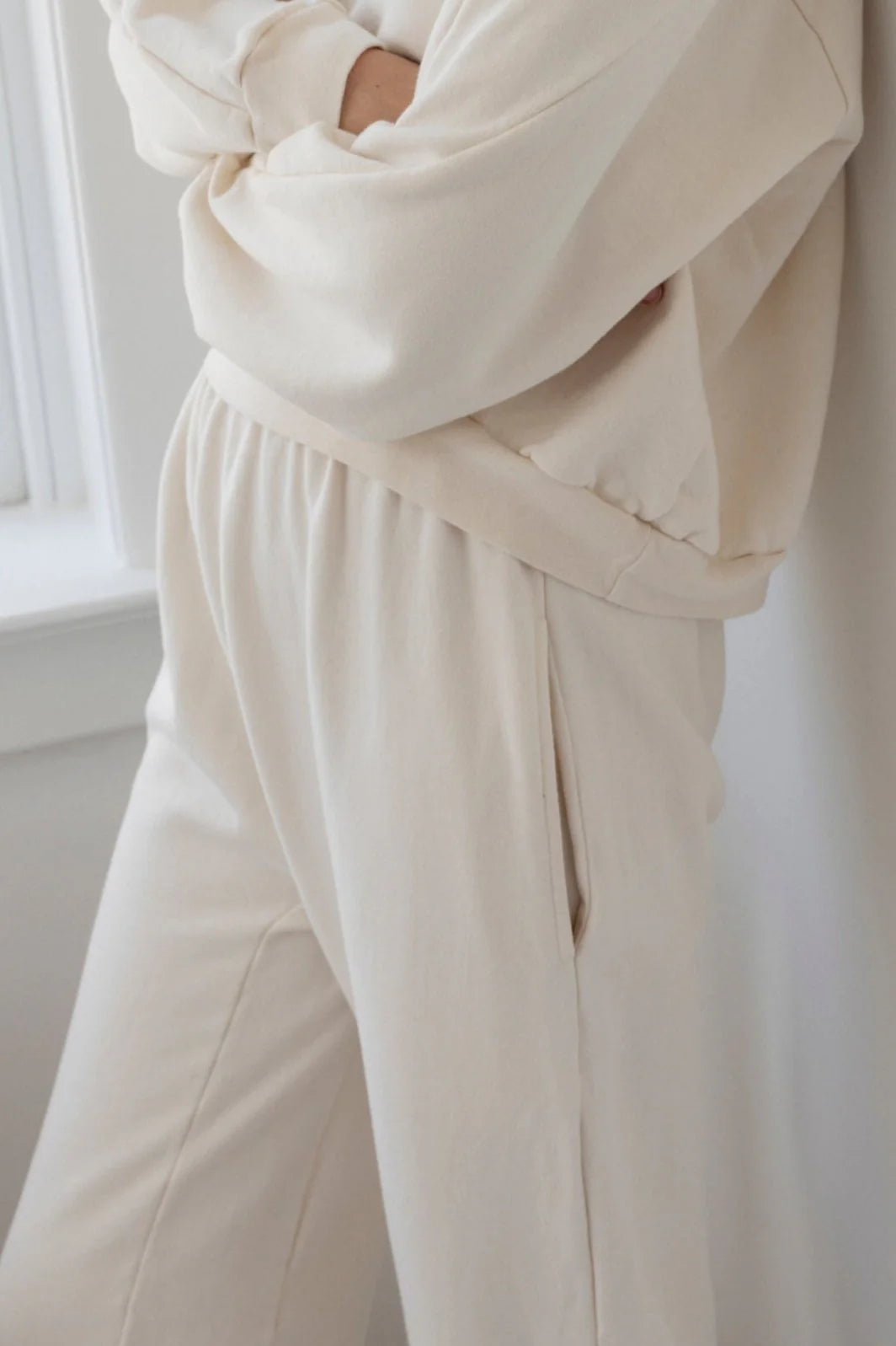 WINTER EASY SWEATPANT - NATURAL