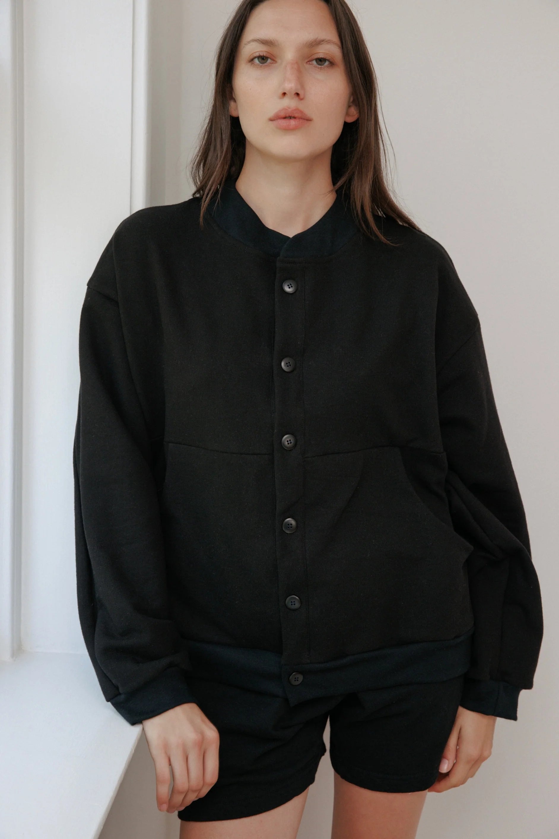 TRAINER JACKET - BLACK