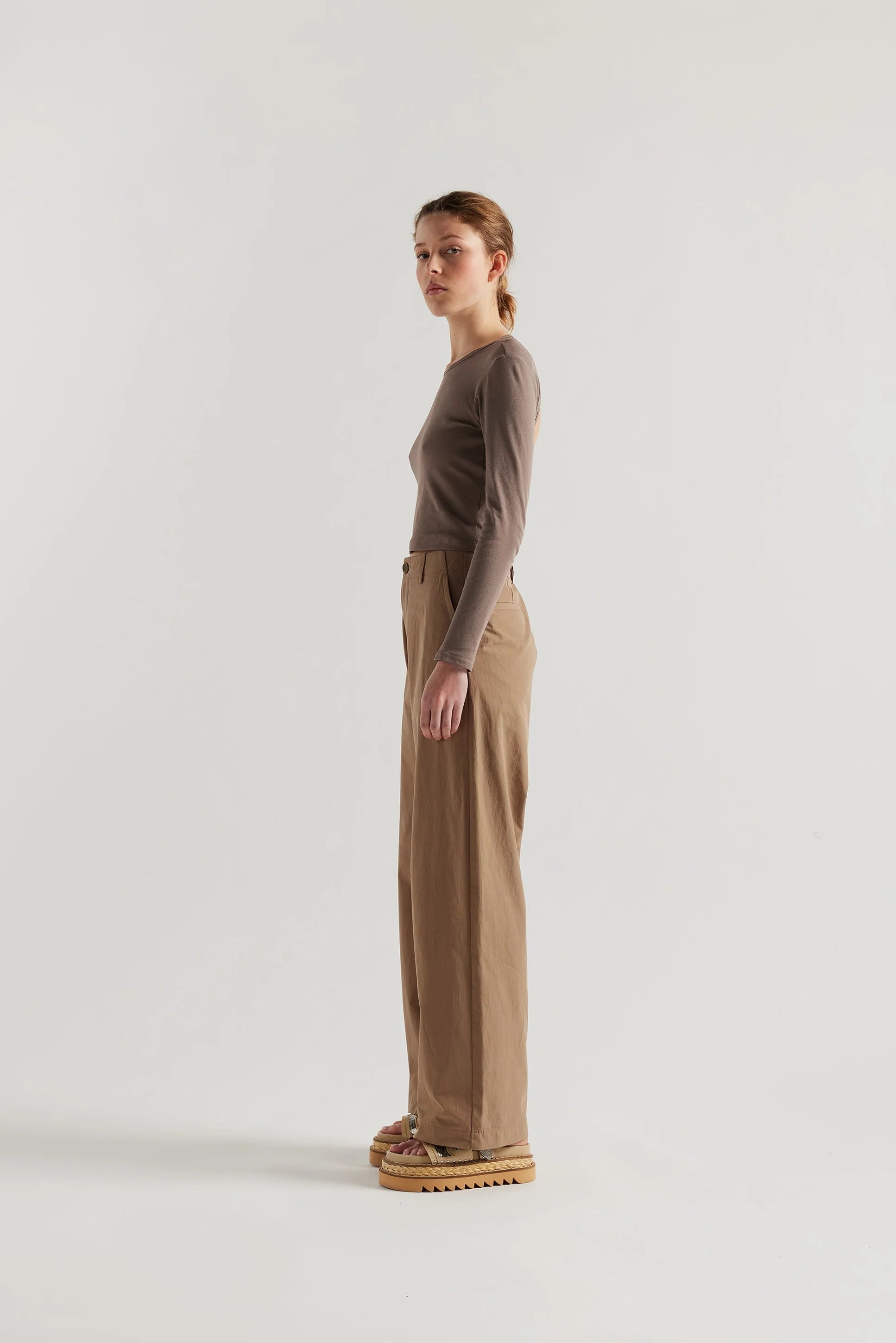 MIST BALLET TOP - FAWN