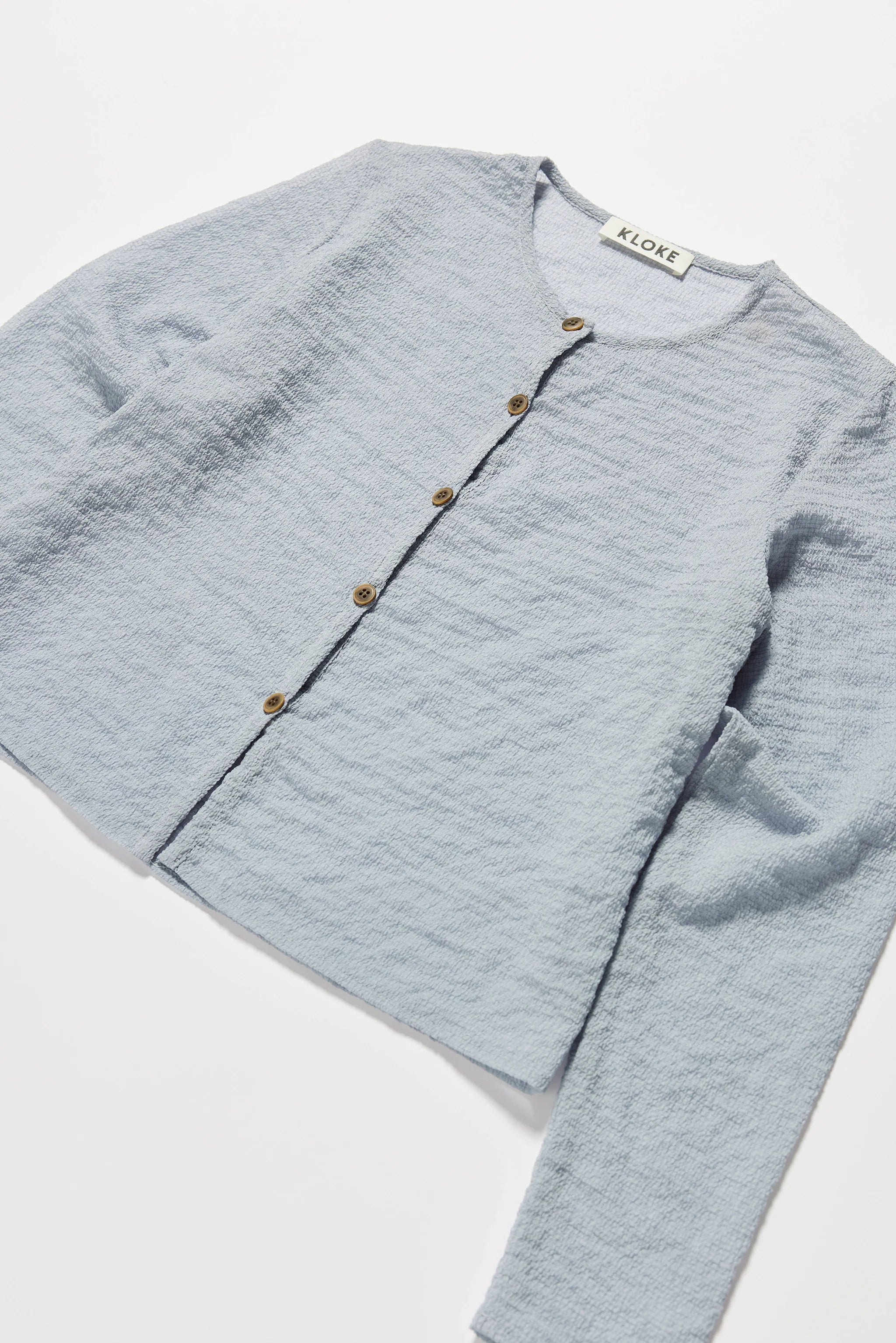 RISING LS SHIRT - PALE BLUE