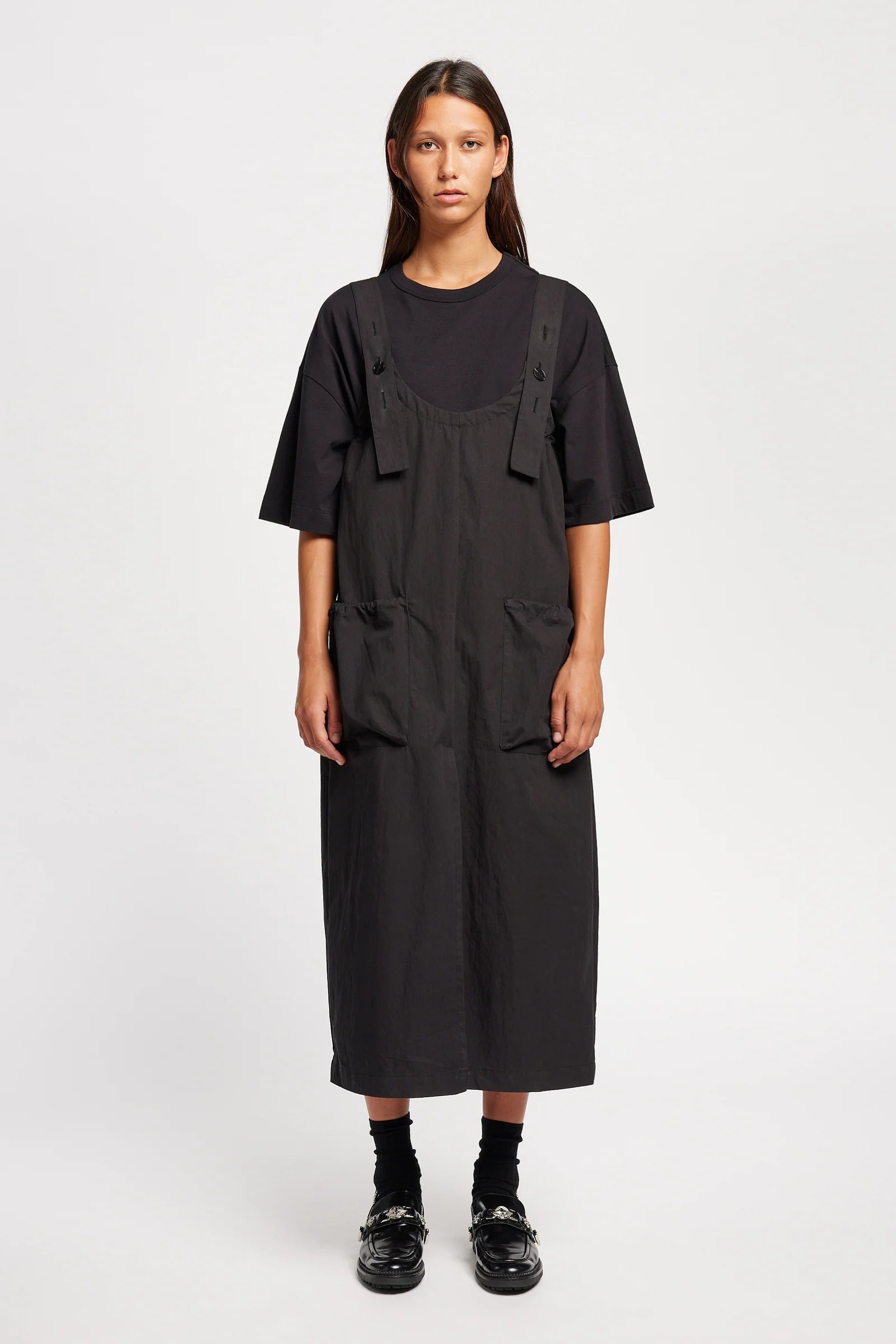 SHORELINE PINAFORE - BLACK
