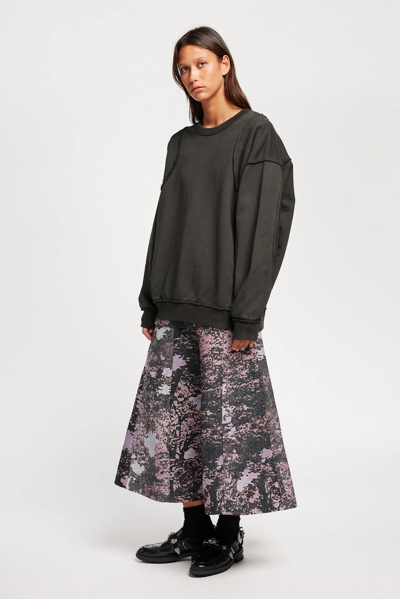 FORMAT UNISEX SWEATSHIRT - JET BLACK