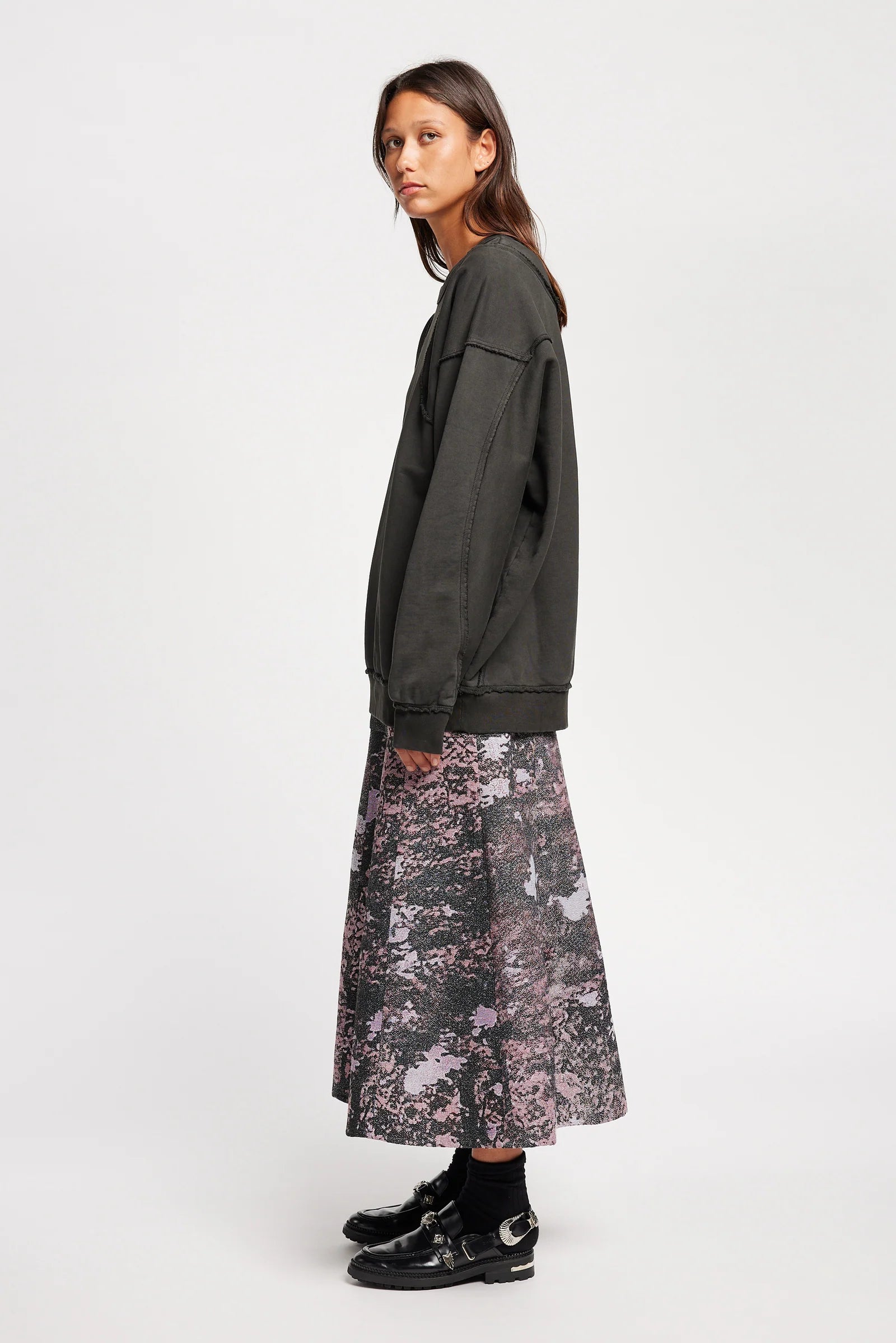 FORMAT UNISEX SWEATSHIRT - JET BLACK