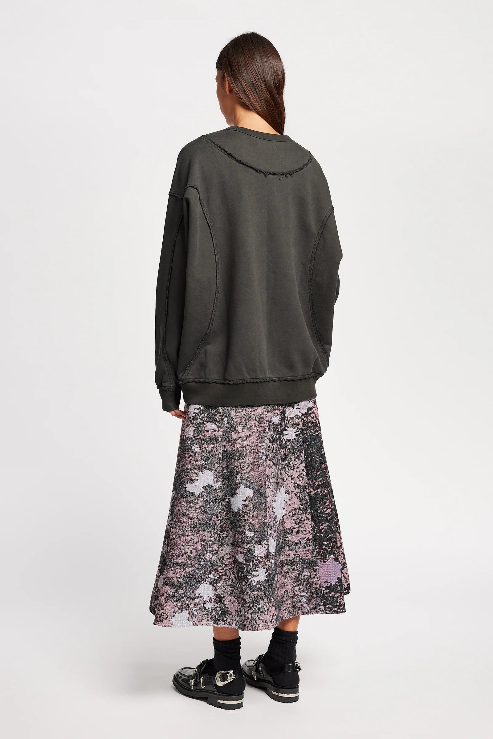 FORMAT UNISEX SWEATSHIRT - JET BLACK