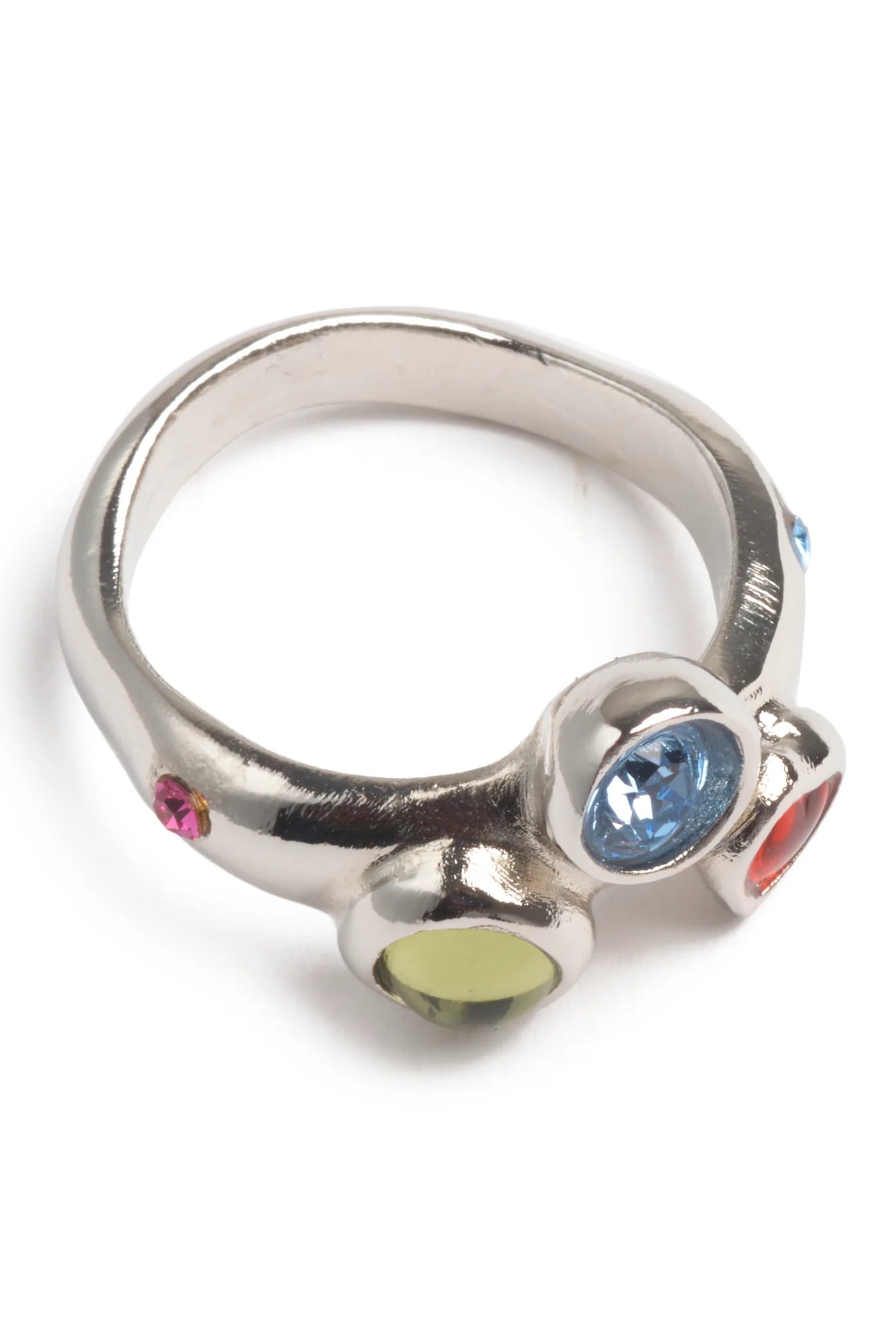 FLORENCE RING - SILVER MULTI