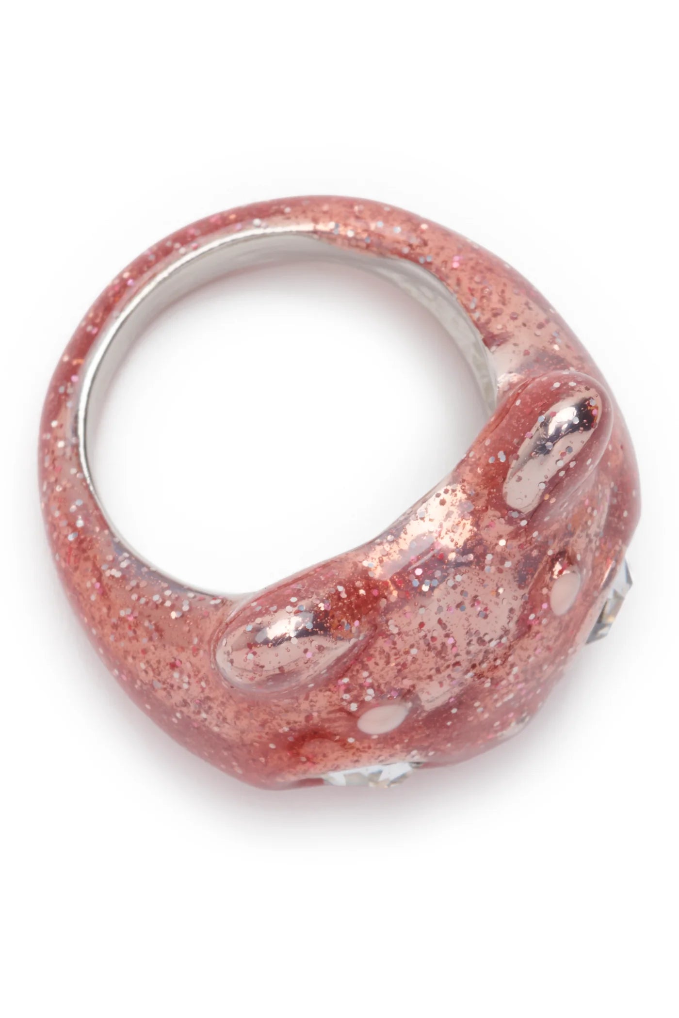 BUG RING - ROSE GLITTER
