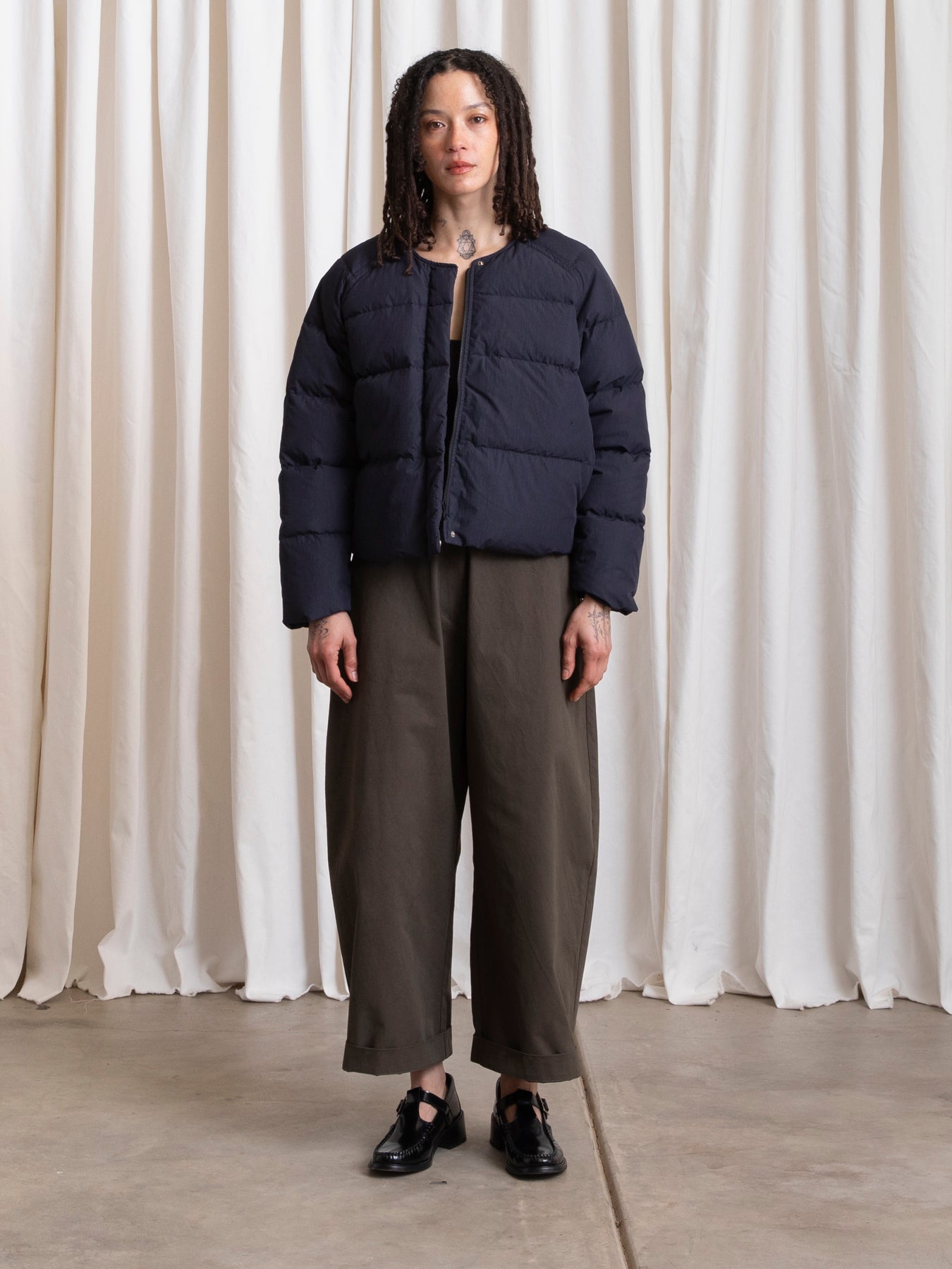 PUFFER JACKET - DEEP NAVY