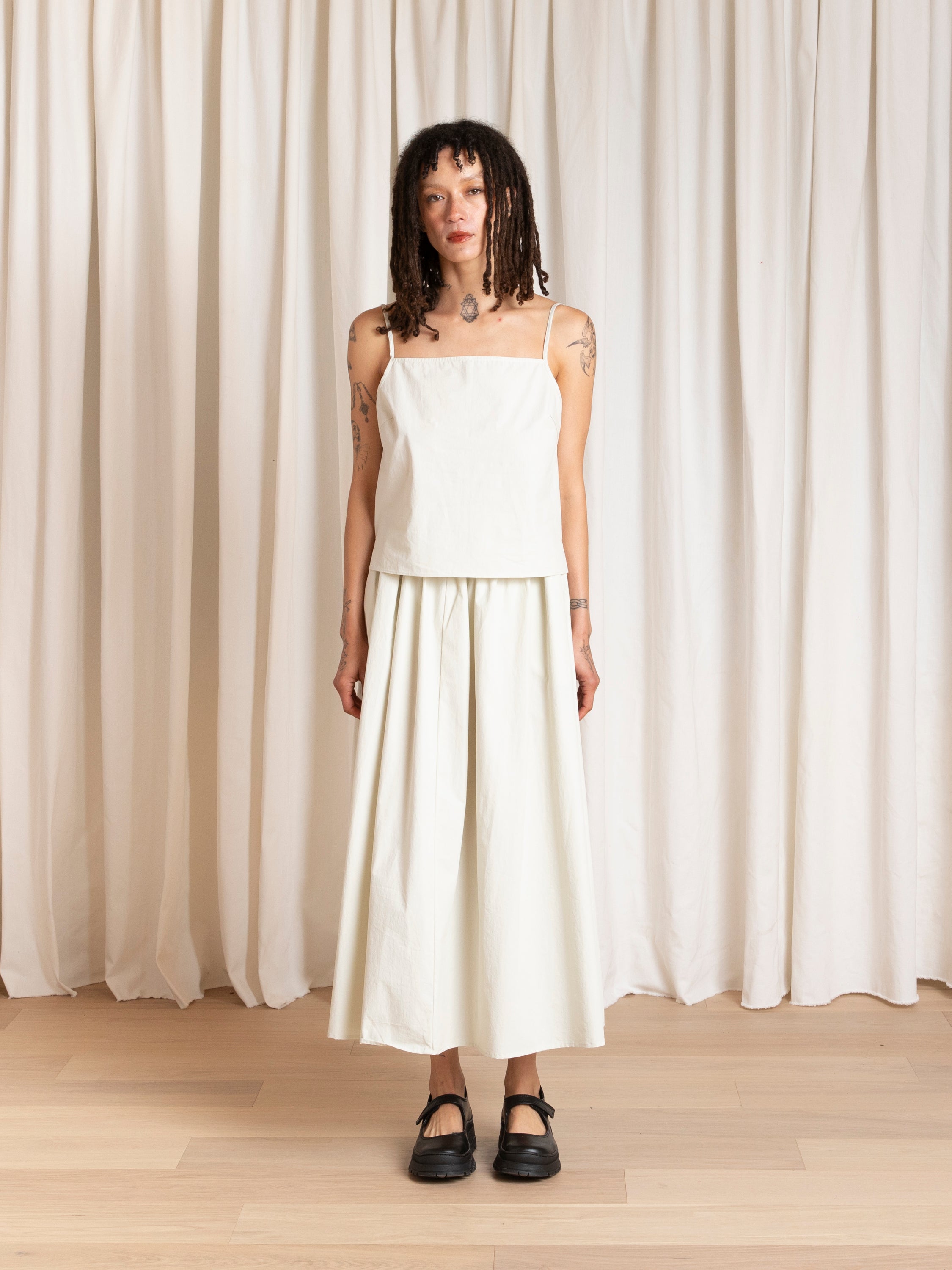 SLIP TOP - ECRU