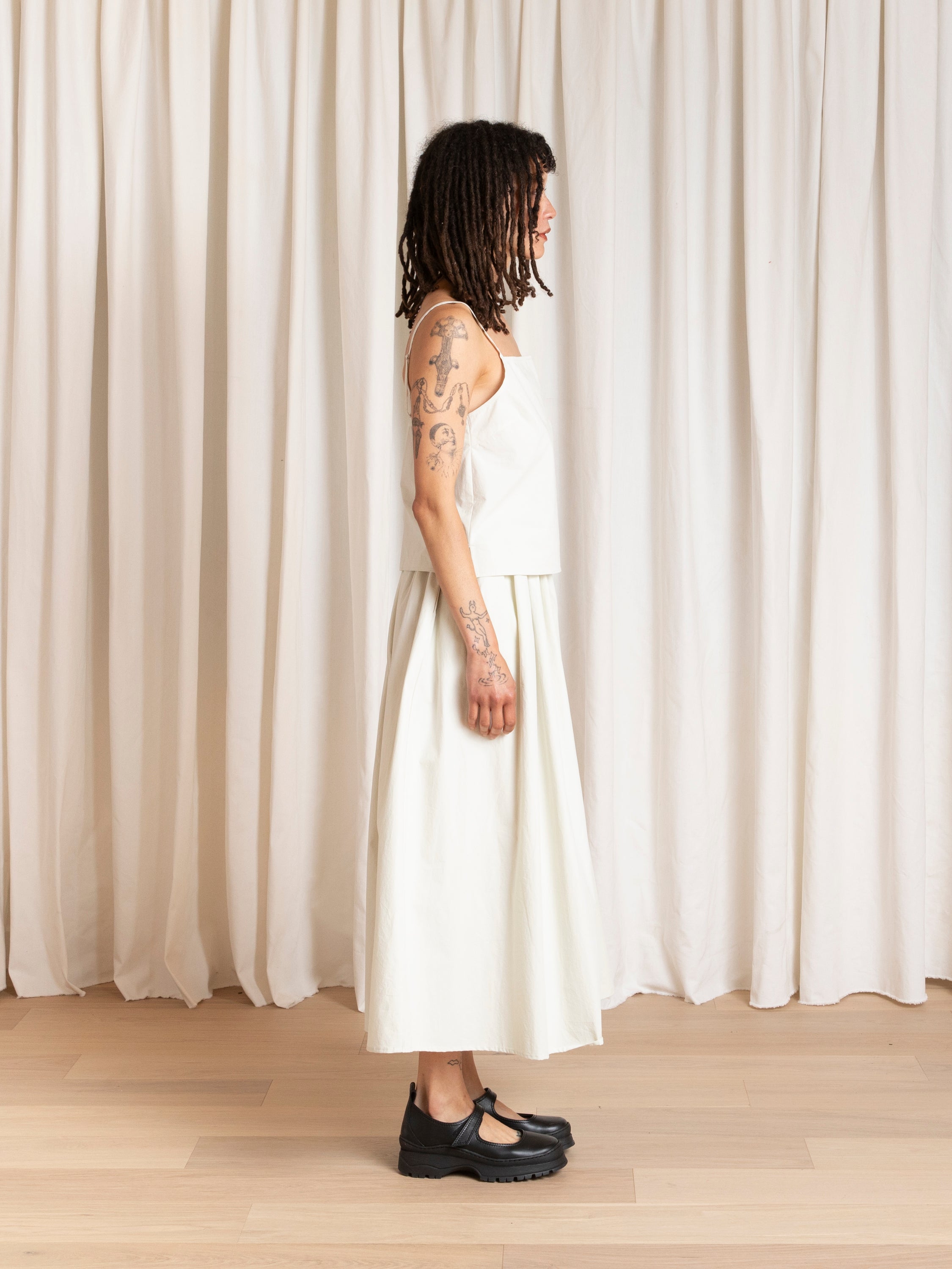 SLIP TOP - ECRU