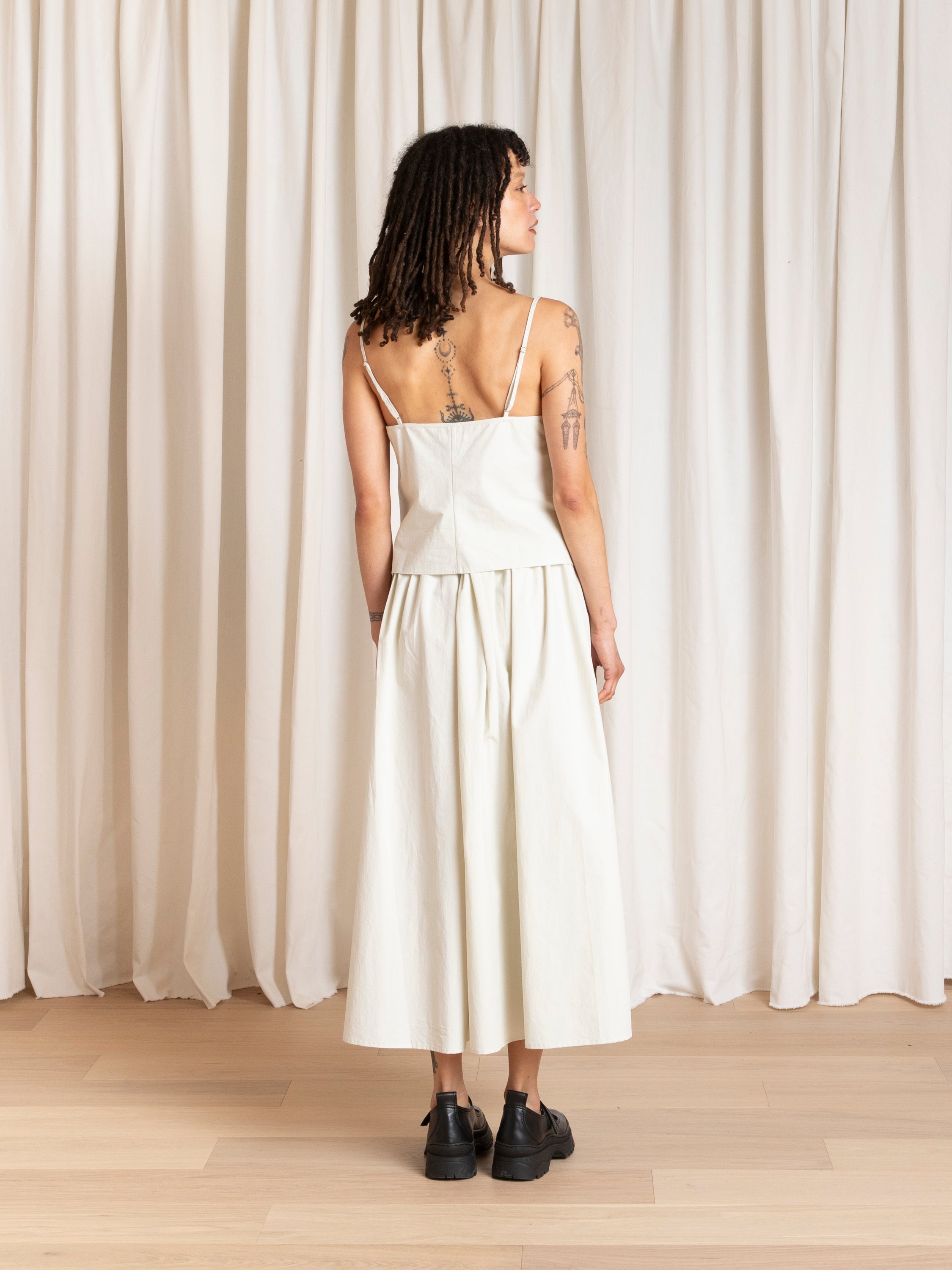 SLIP TOP - ECRU
