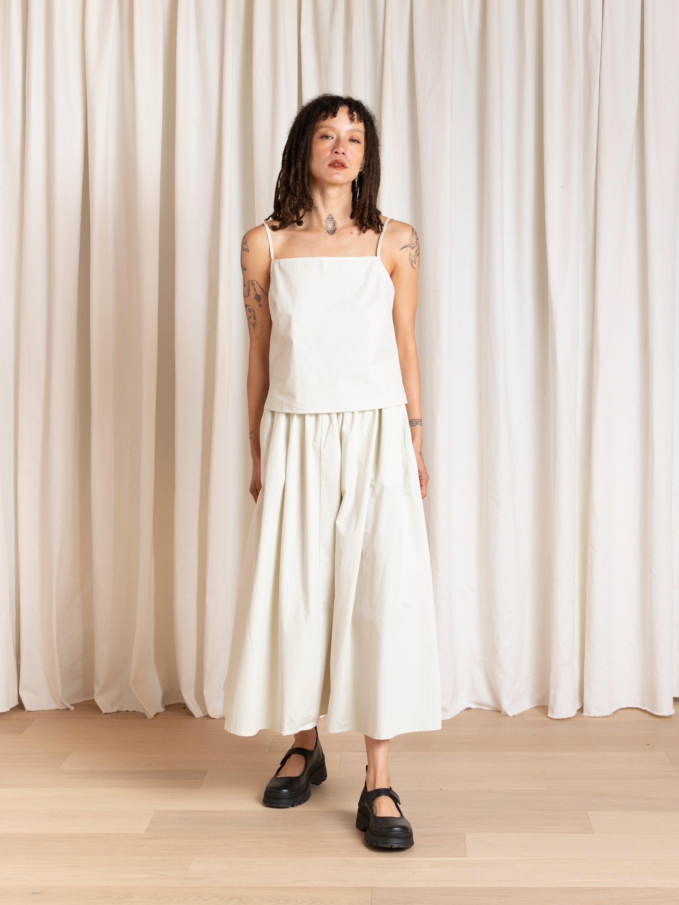 SLIP TOP - ECRU