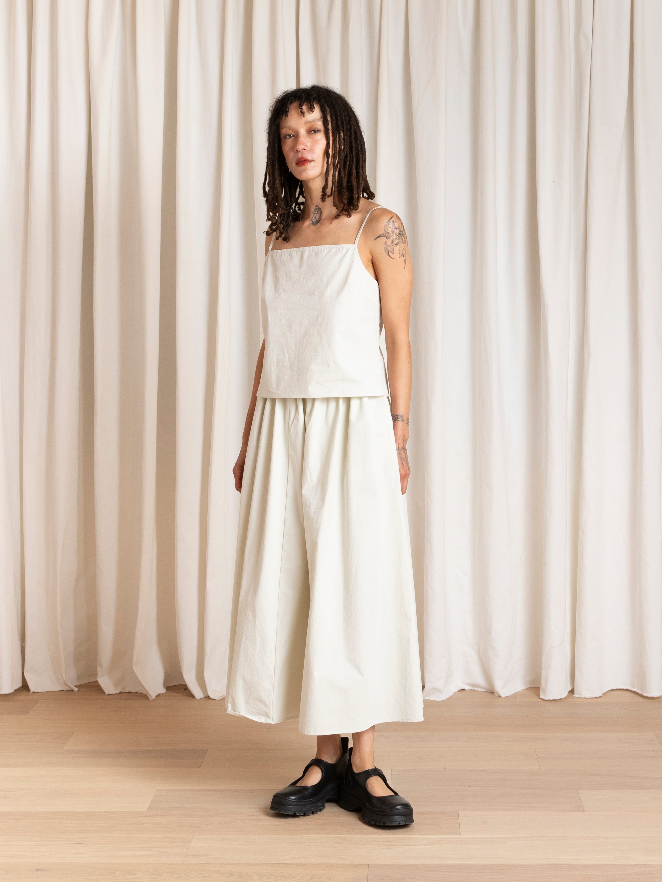 SLIP TOP - ECRU