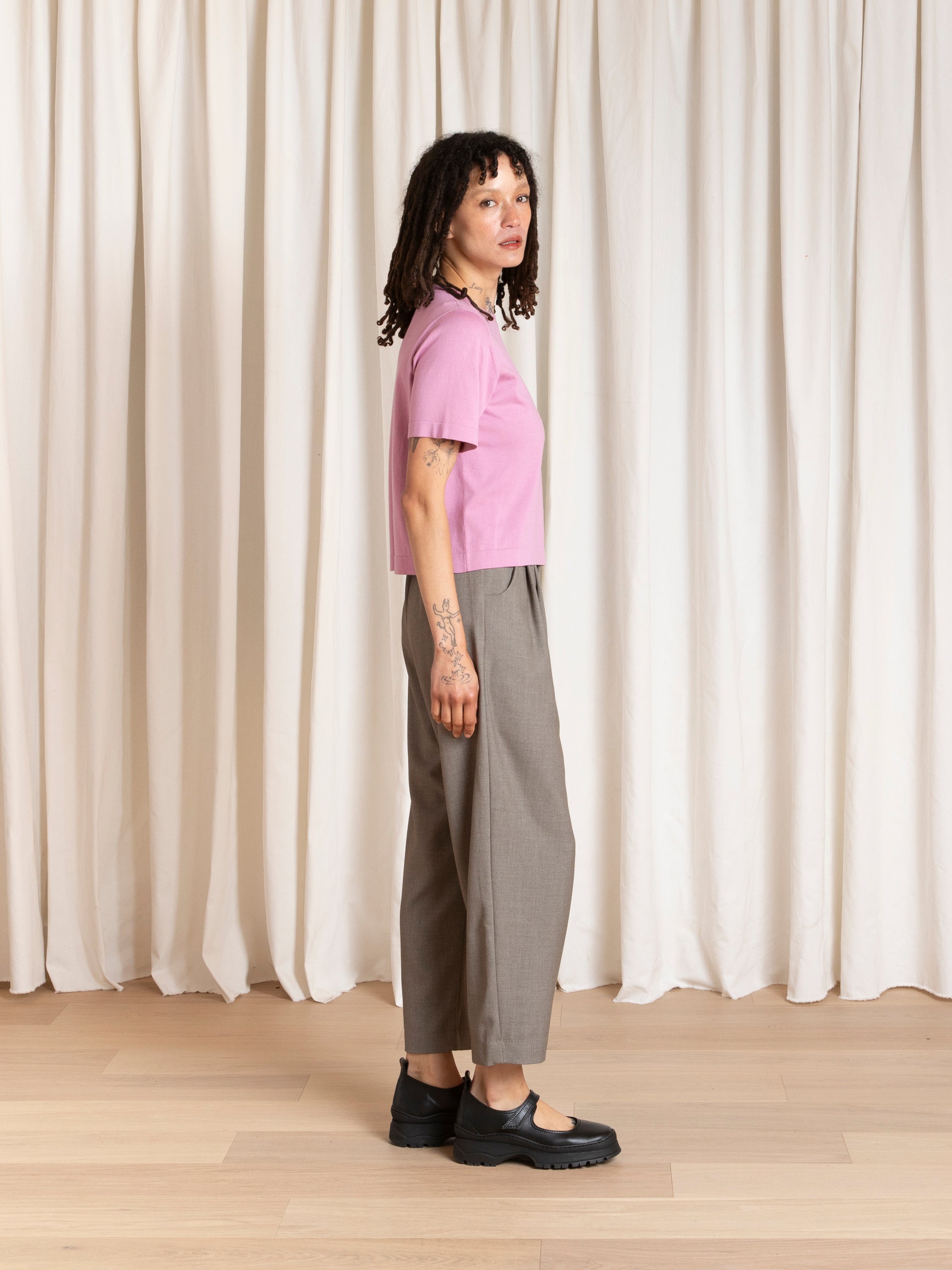 KNIT T-SHIRT - TULIP