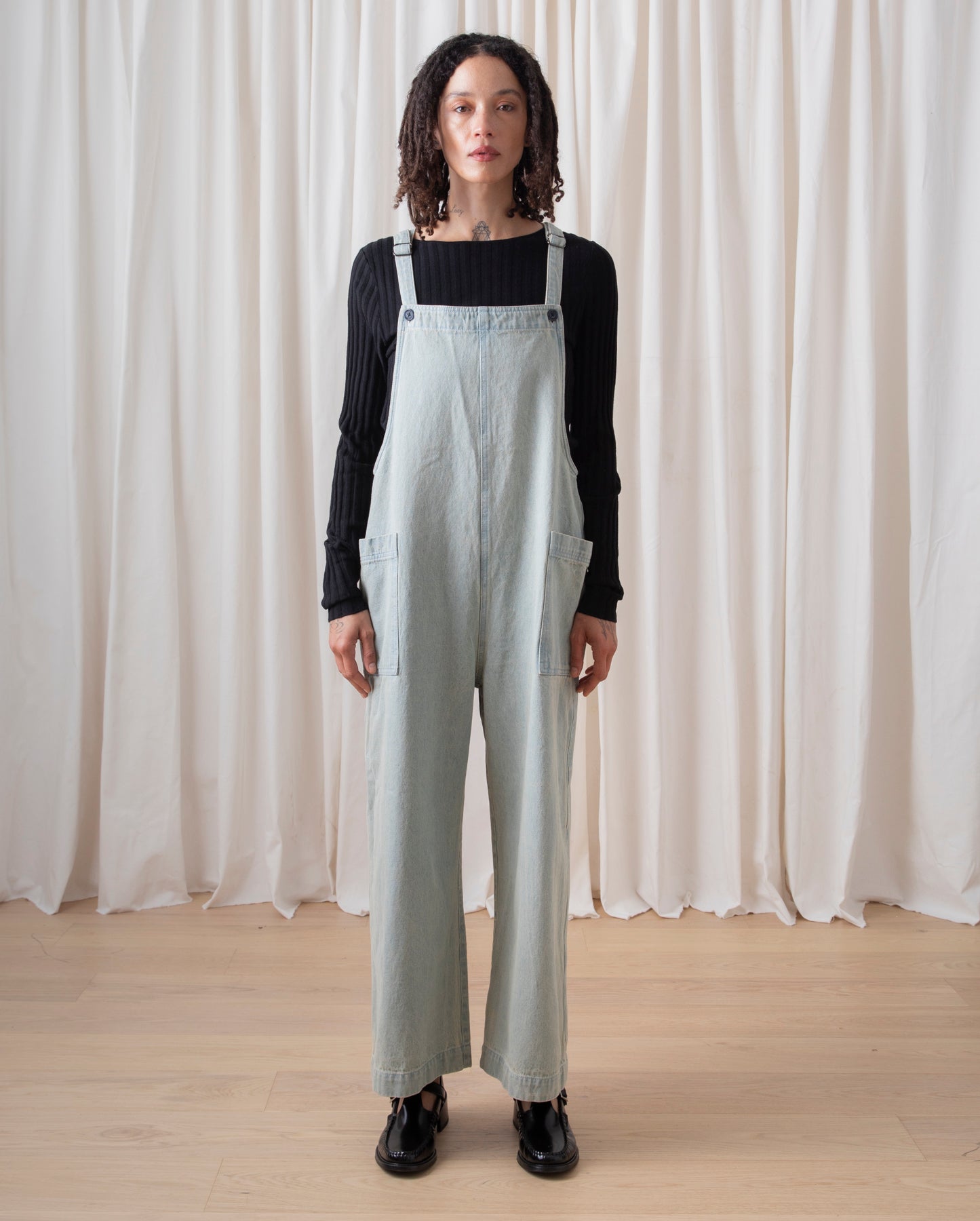 OVERALL JUMPER - LIGHT DENIM