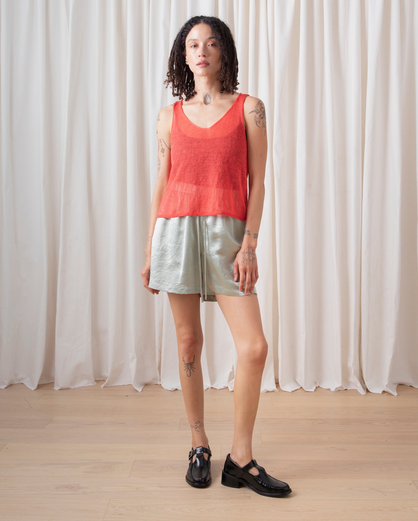 DRAWSTRING SHORTS - BLUE/NAVY STRIPE