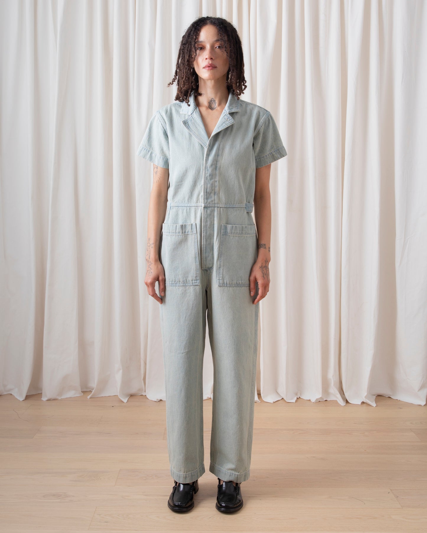 BOILER SUIT - LIGHT DENIM