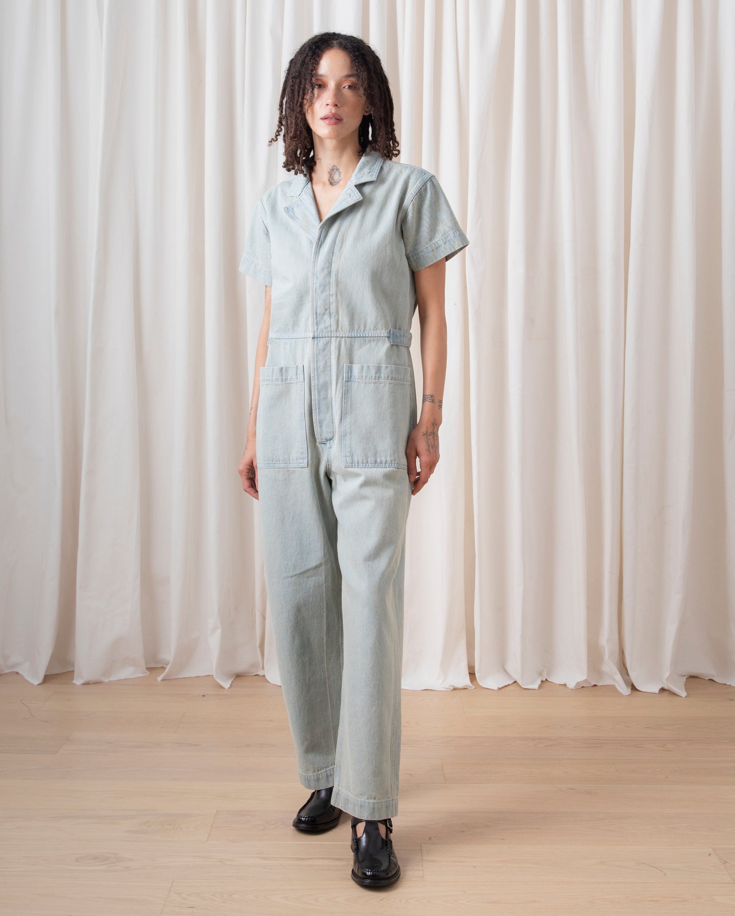 BOILER SUIT - LIGHT DENIM