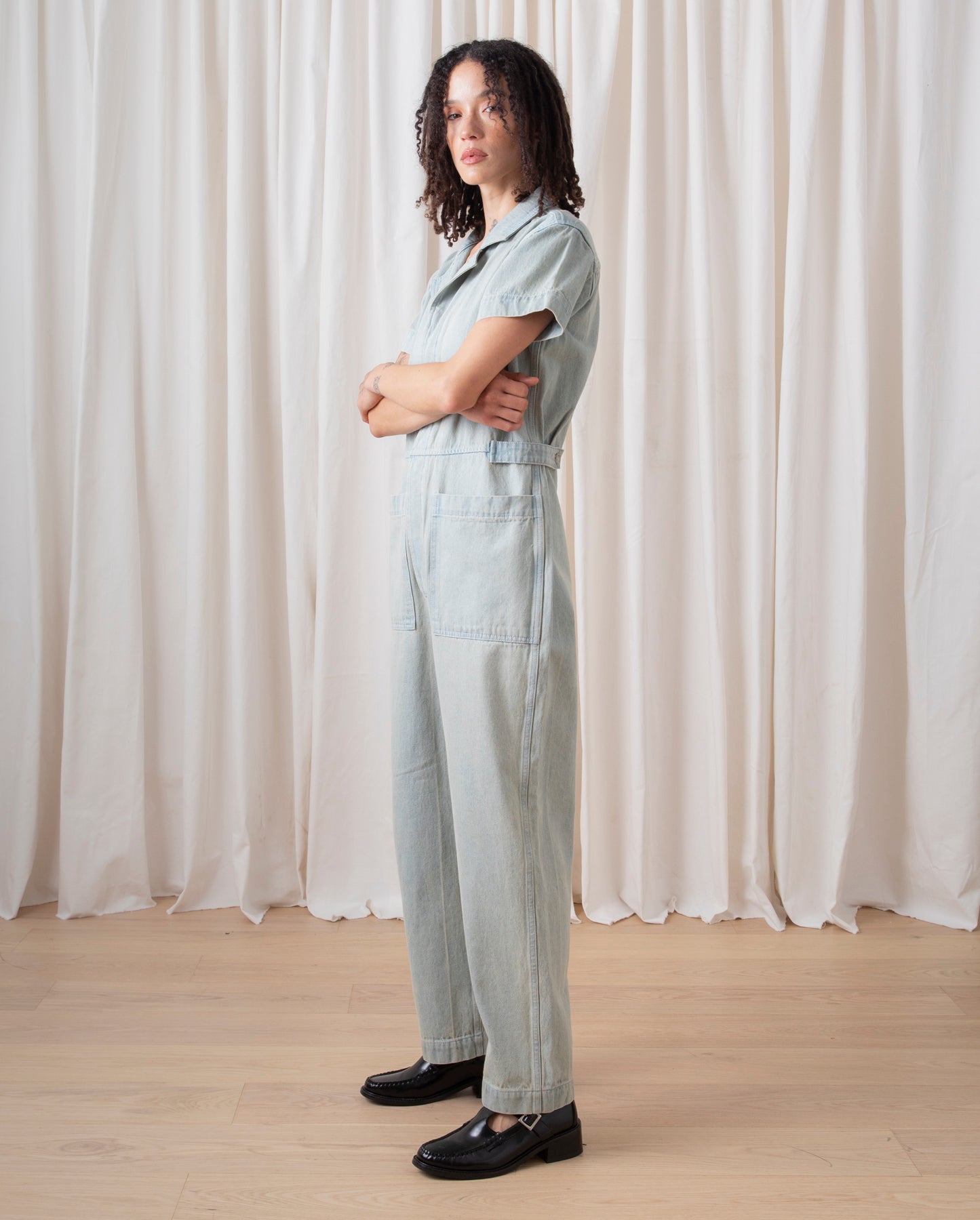 BOILER SUIT - LIGHT DENIM