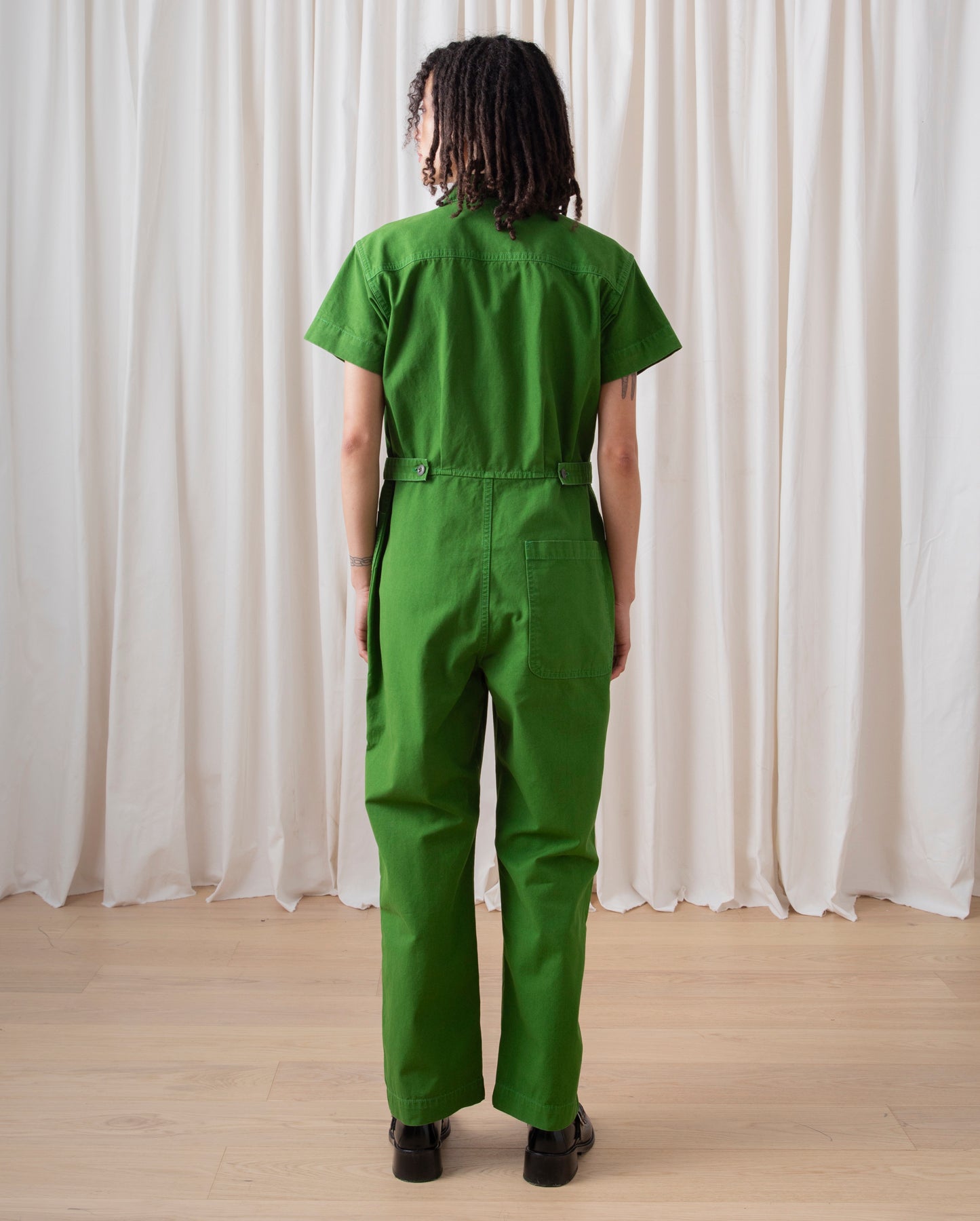 BOILER SUIT - GRASS GREEN