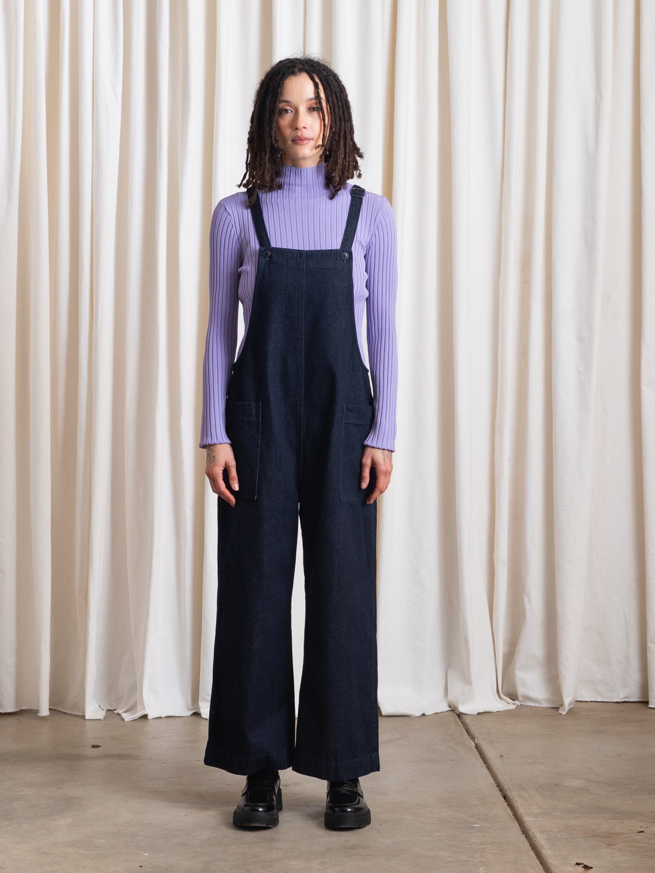 OVERALL JUMPER - DARK DENIM