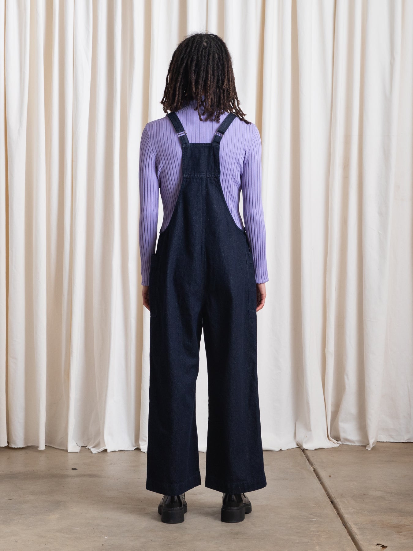 OVERALL JUMPER - DARK DENIM