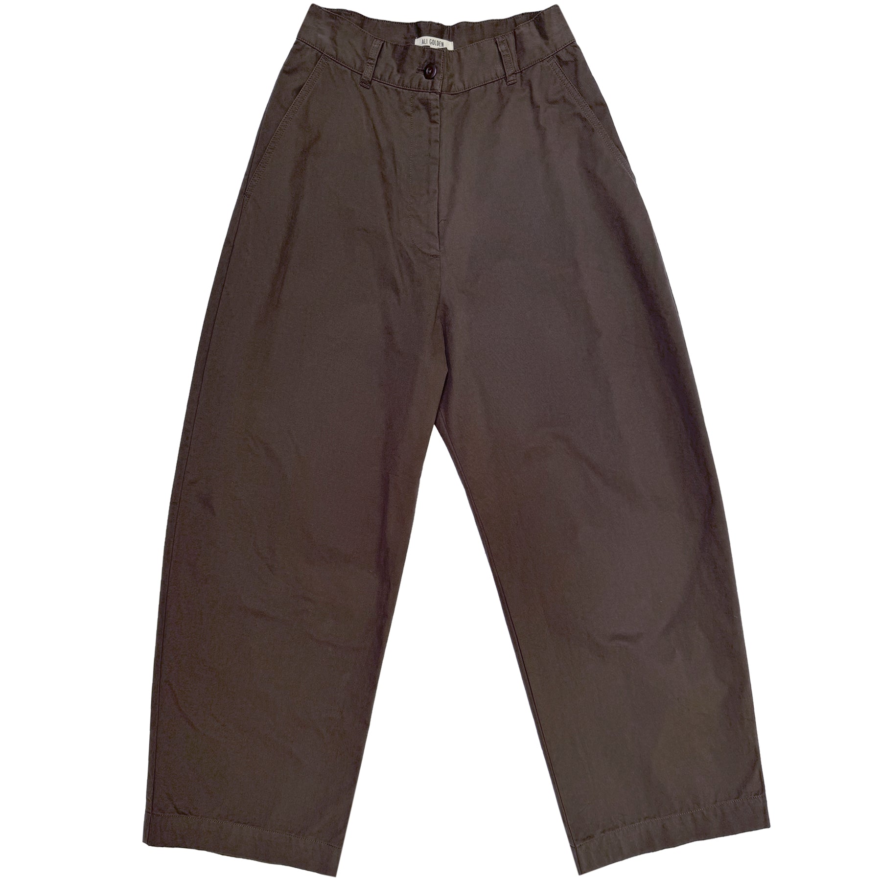 LOOSE BARREL PANT - DARK TAUPE