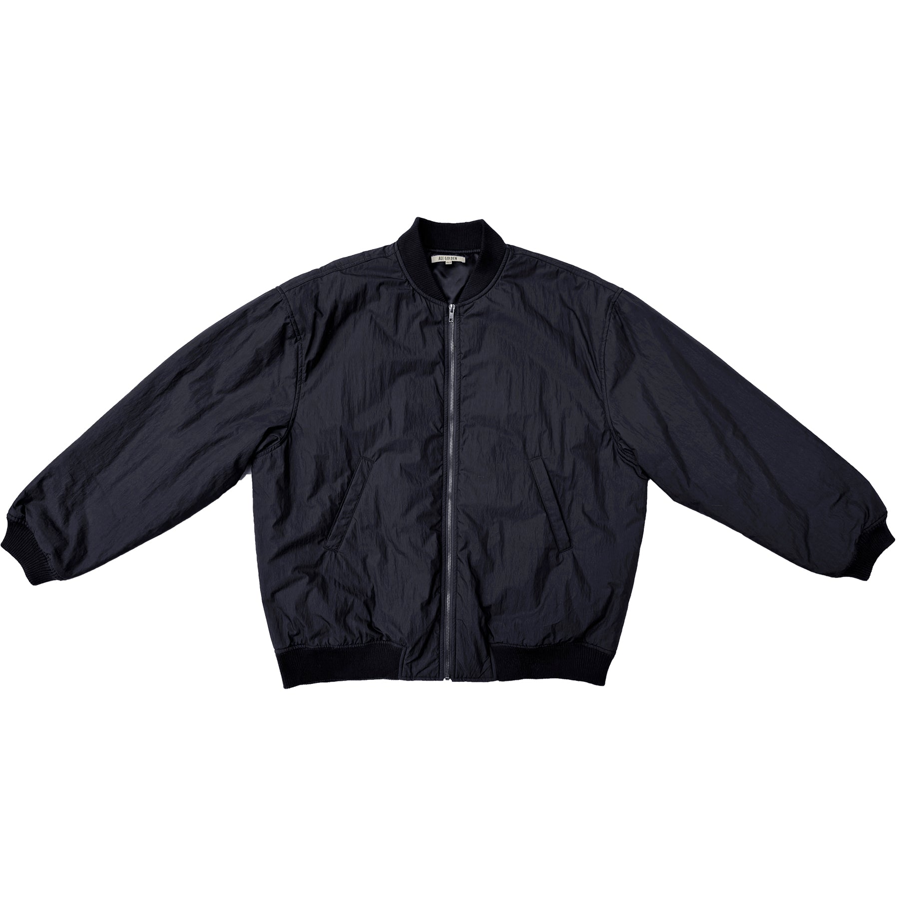OVERSIZED BOMBER JACKET - DEEP NAVY