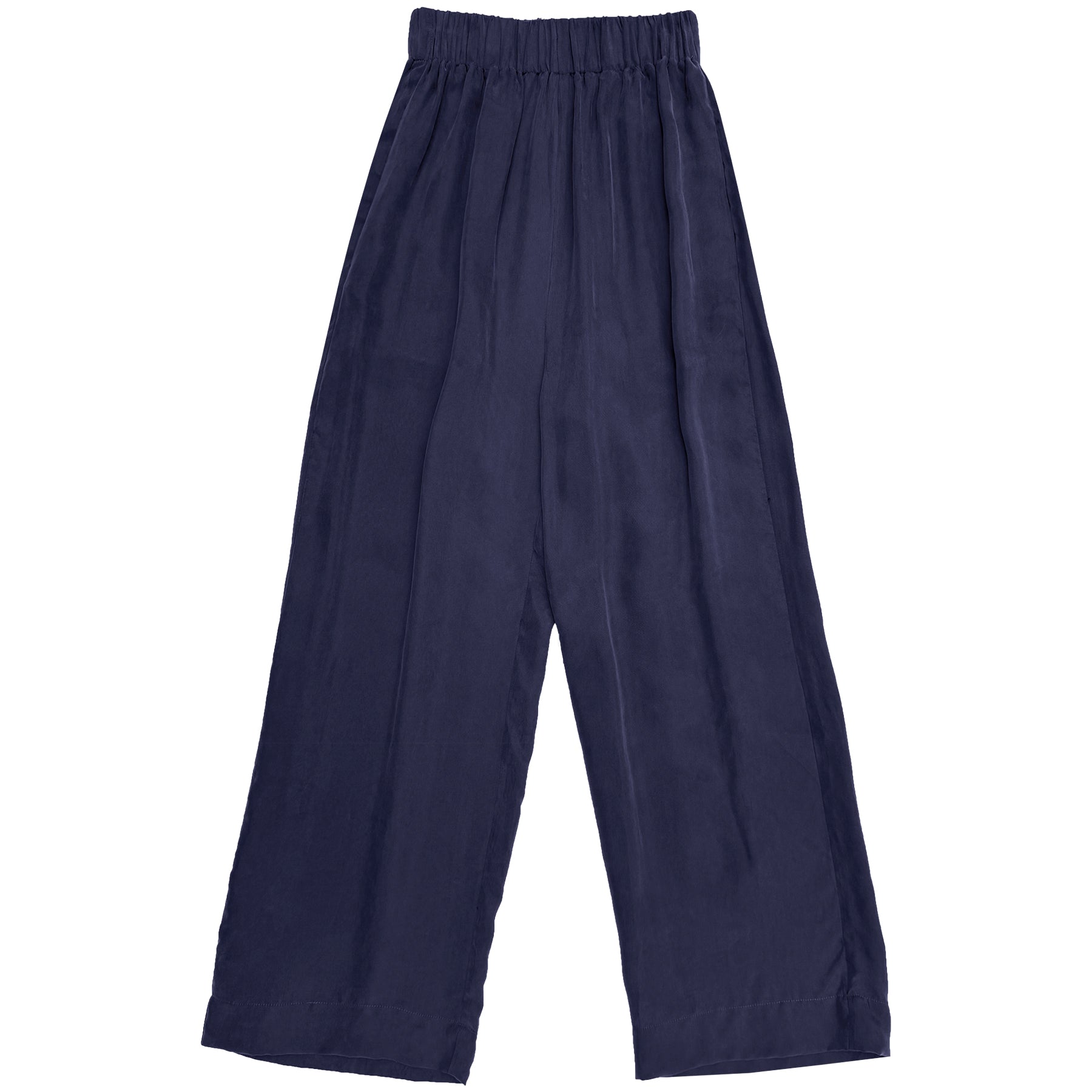 ELASTIC WAIST PANT - NAVY