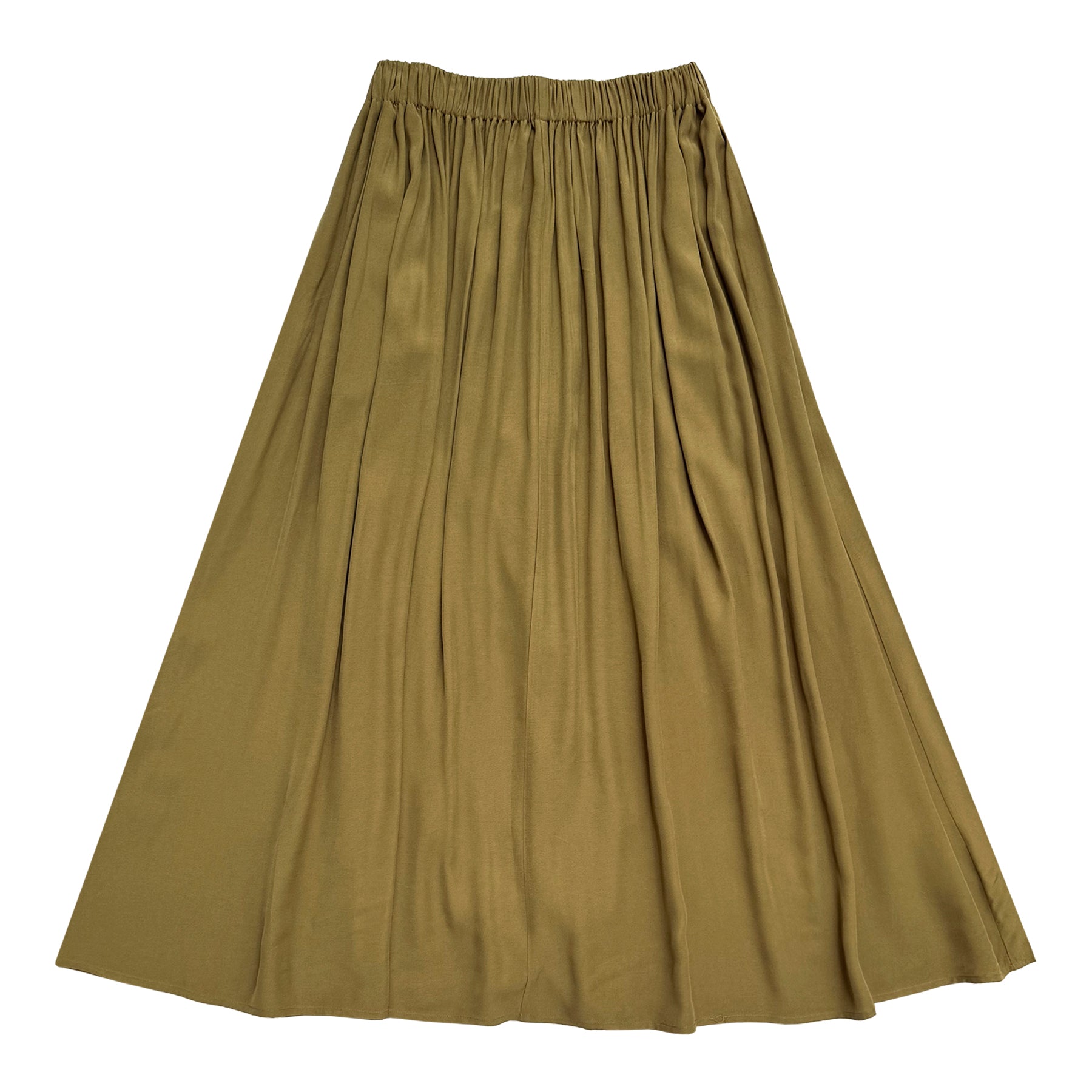 FULL SKIRT - OLIVE MATTE