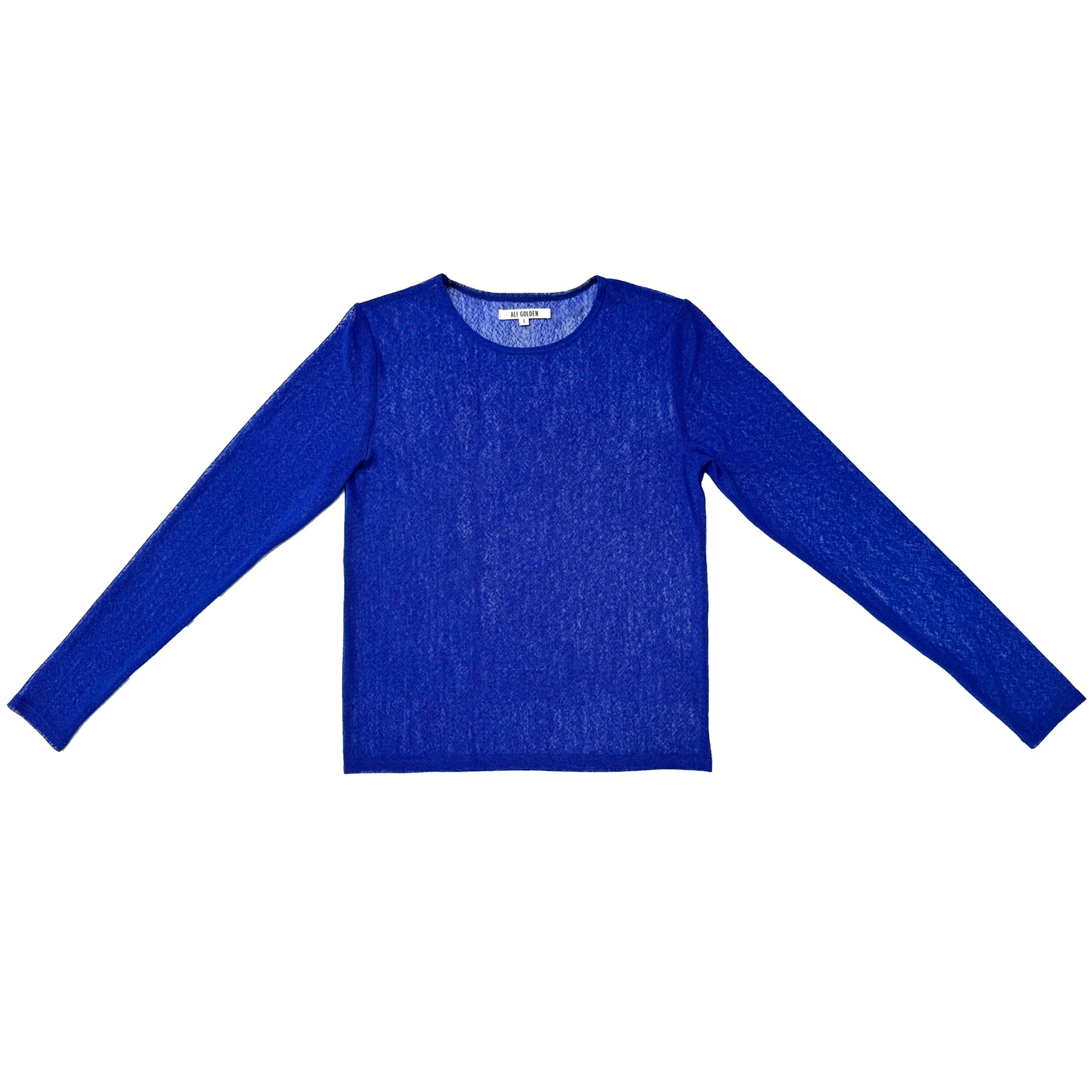 MESH LS TOP - COBALT